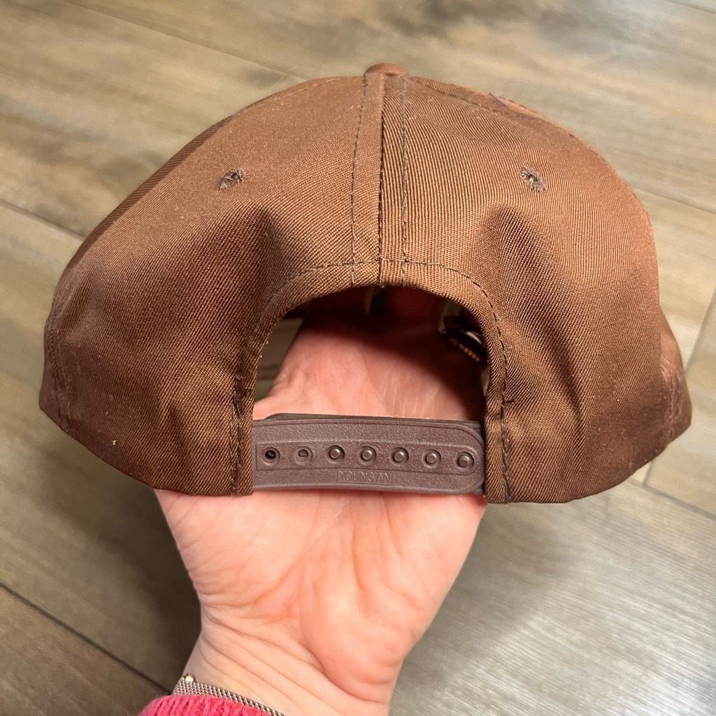 The Game Vintage Annco Cleveland Browns Brown Snapback Hat Size ONE SIZE - 3 Thumbnail
