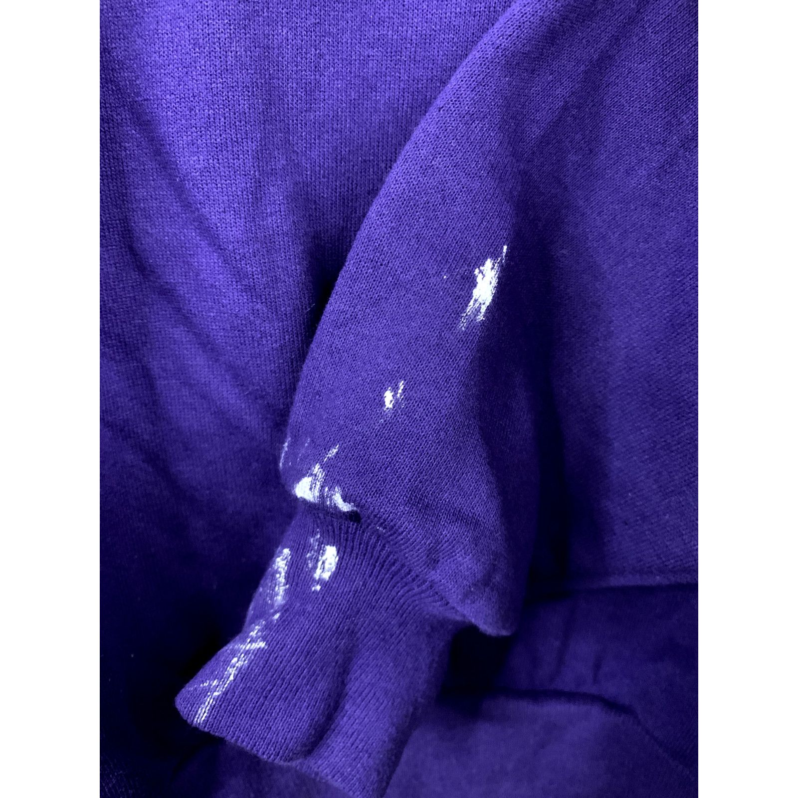 Jerzees Vintage Minnesota Sweatshirt Crewneck XL Purple STAINED 90s Size US XL / EU 56 / 4 - 4 Thumbnail