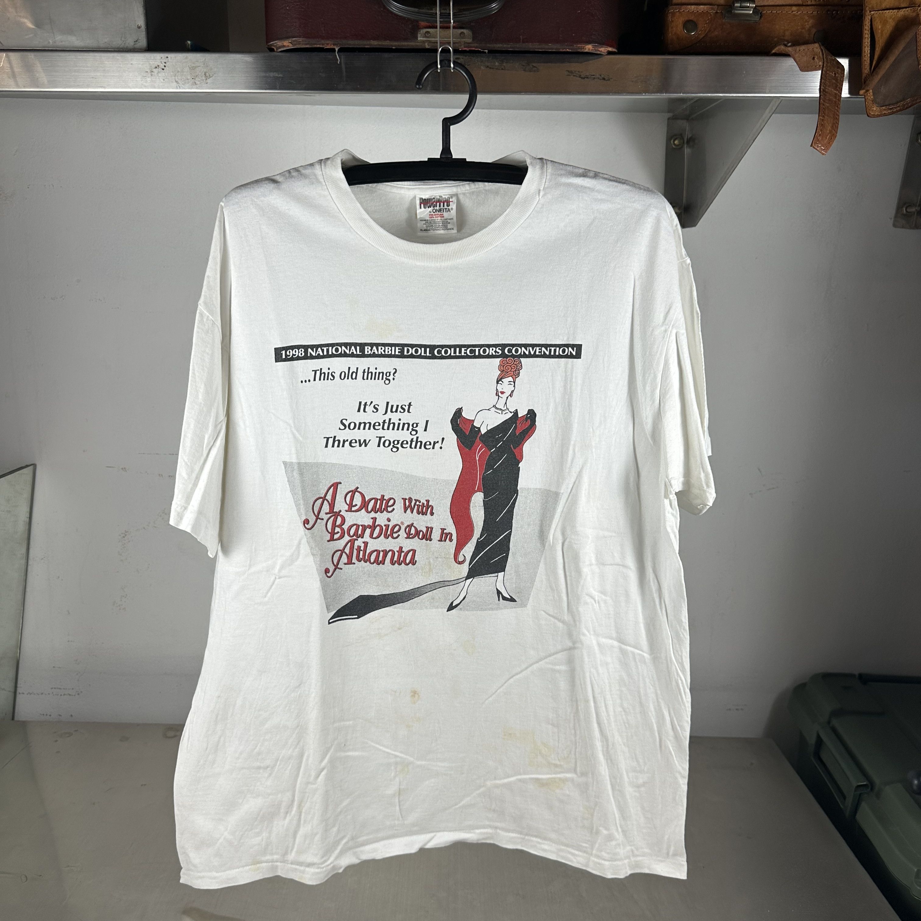 Vintage 1998 National Barbie Doll Collectors Convention T-shirt Size US XL / EU 56 / 4 - 1 Thumbnail