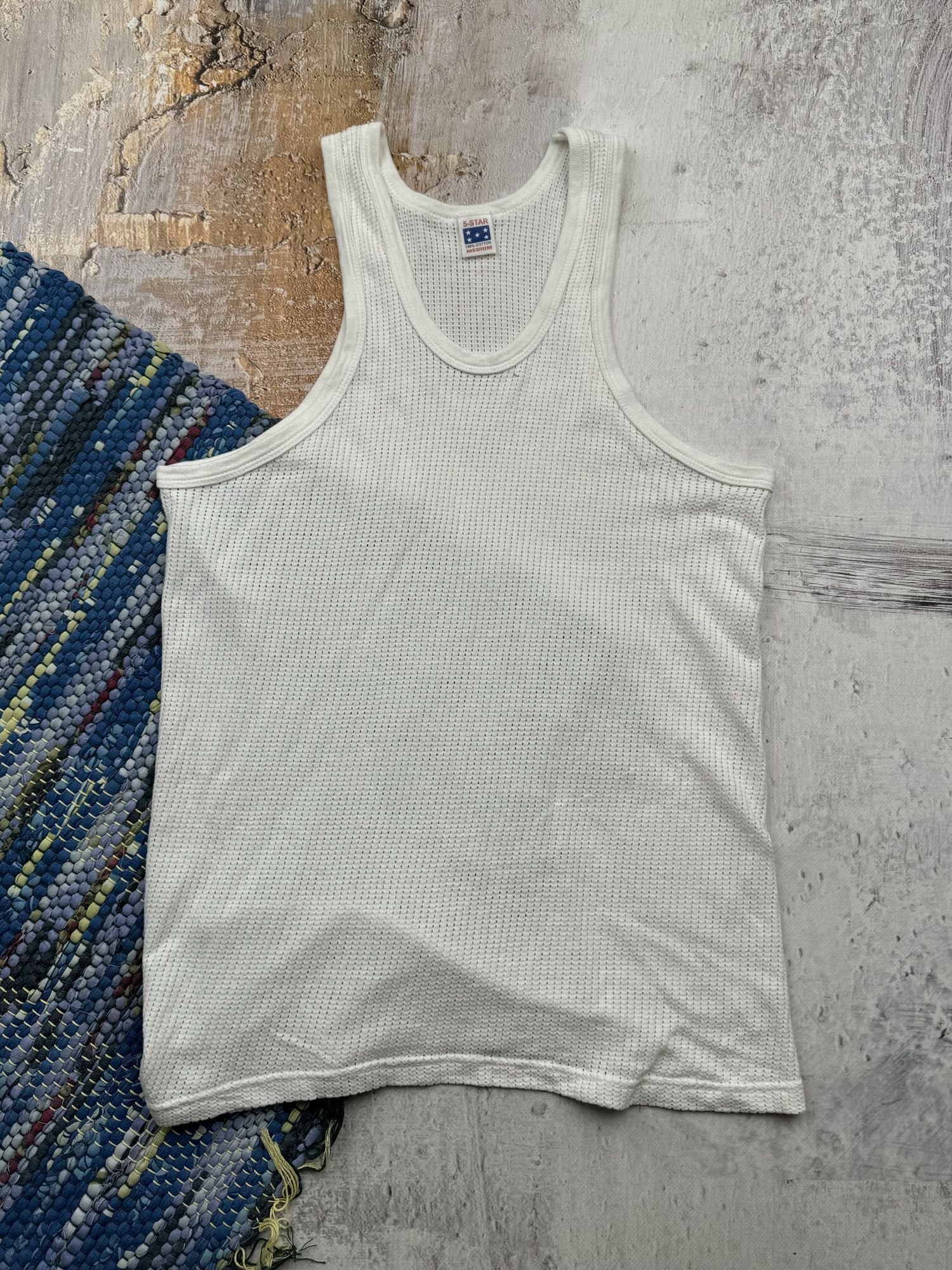 Vintage Vintage Mesh Tank Top A699(309) Size US M / EU 48-50 / 2 - 1 Thumbnail
