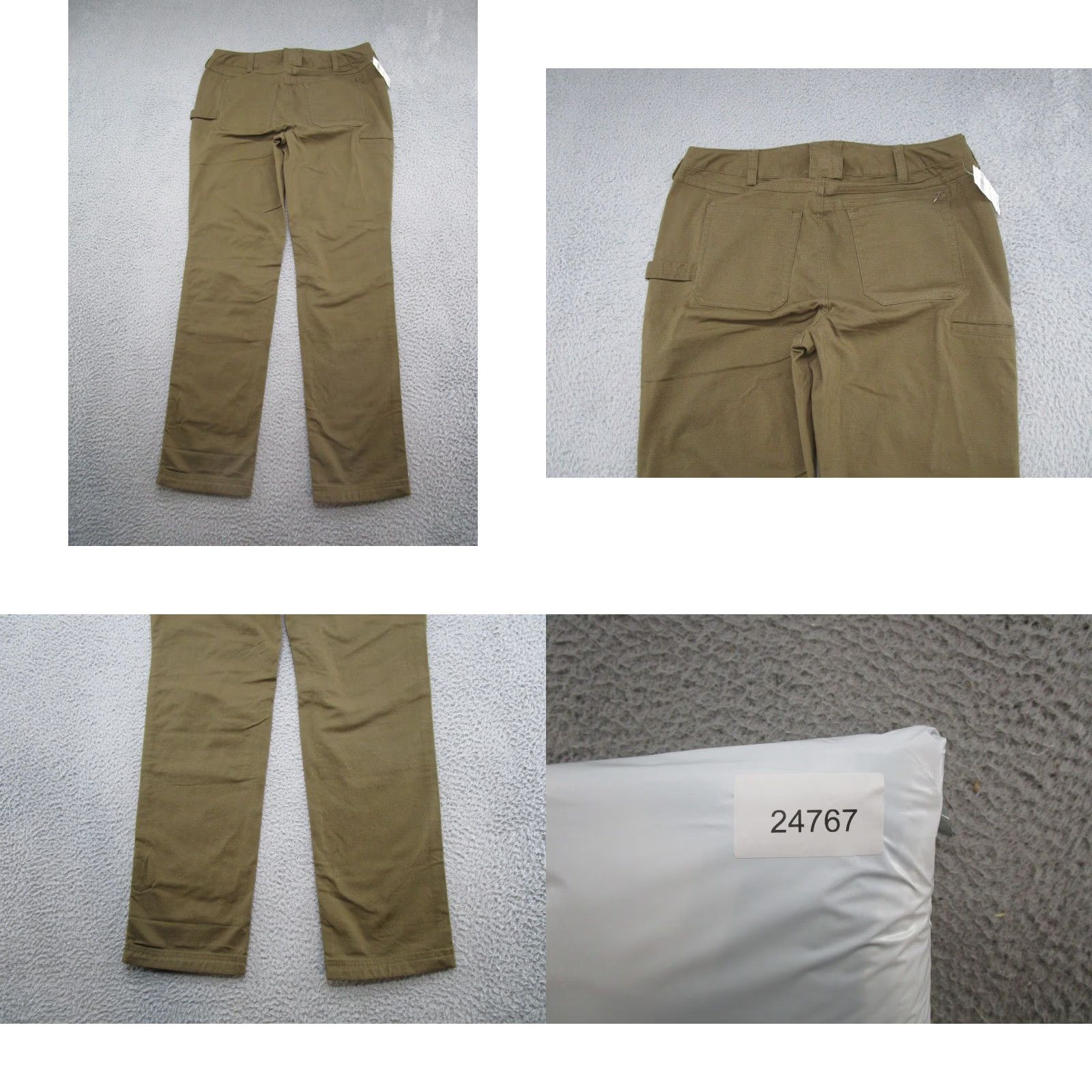 Doublet Duluth Trading Women's Size 12x33 Canvas Double Knee Work Pants Slim Leg NEW Size 34" / US 12 / IT 48 - 9 Thumbnail