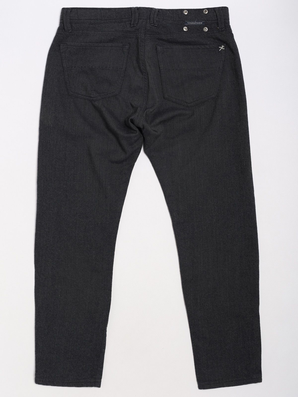 Other Tramarossa Sartoria Italy Dark Grey Wool Pants Trousers 33 Size US 33 - 2 Thumbnail