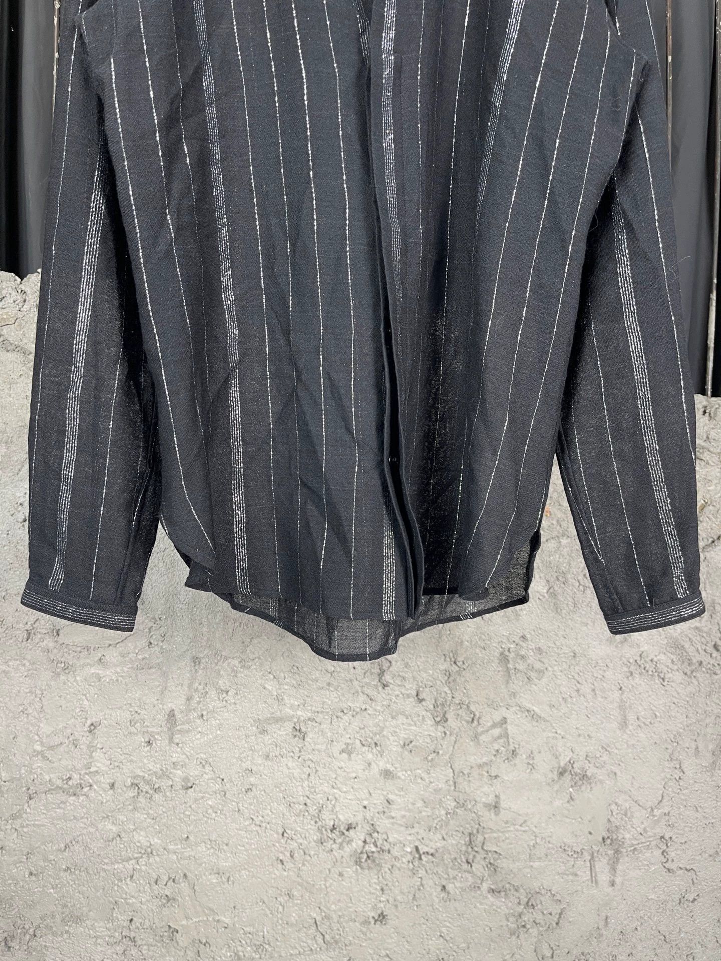 Saint Laurent Paris Saint Laurent SLP Silver Thread Shirt 38 New Size XS / US 0-2 / IT 36-38 - 4 Thumbnail