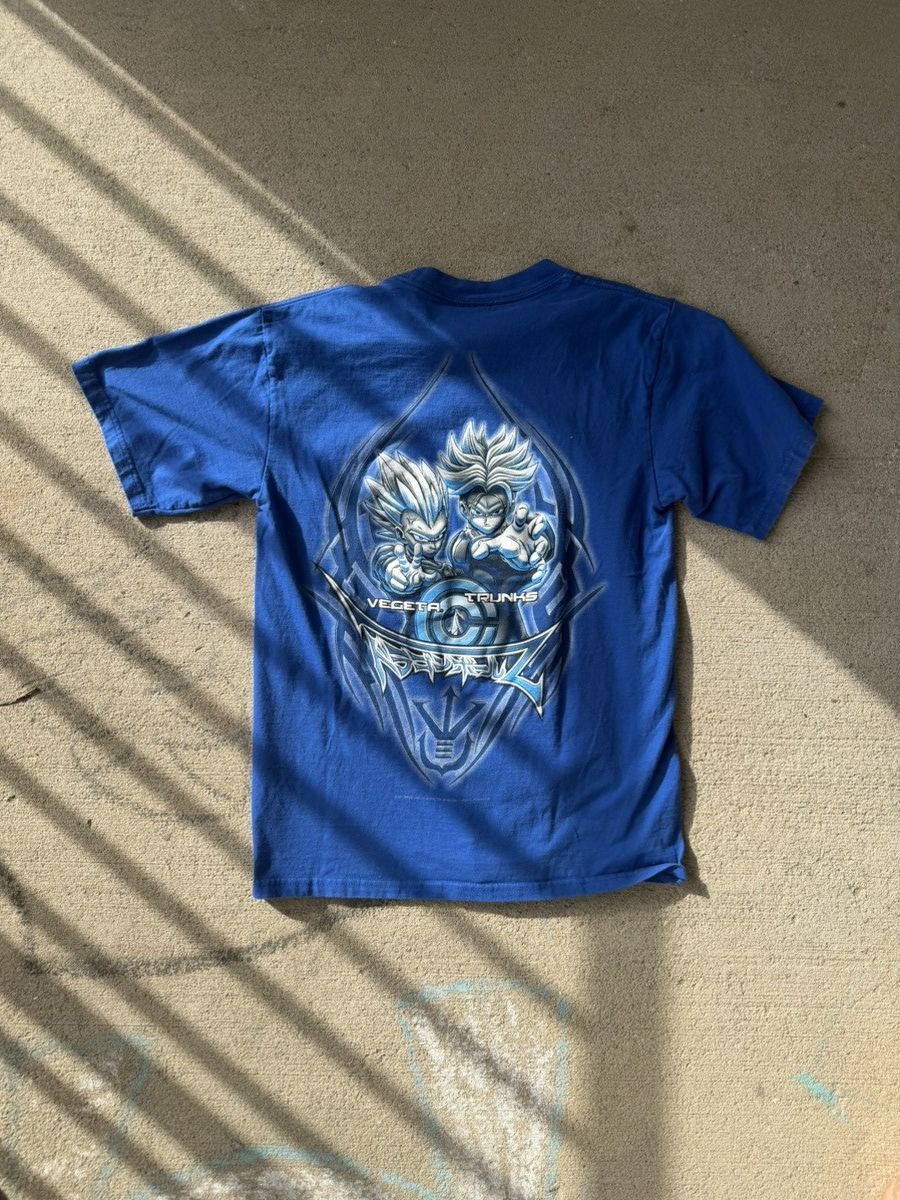 Anime Vintage Dragon Ball Z Vegeta & Trunks Tee Size US M / EU 48-50 / 2 - 2 Thumbnail
