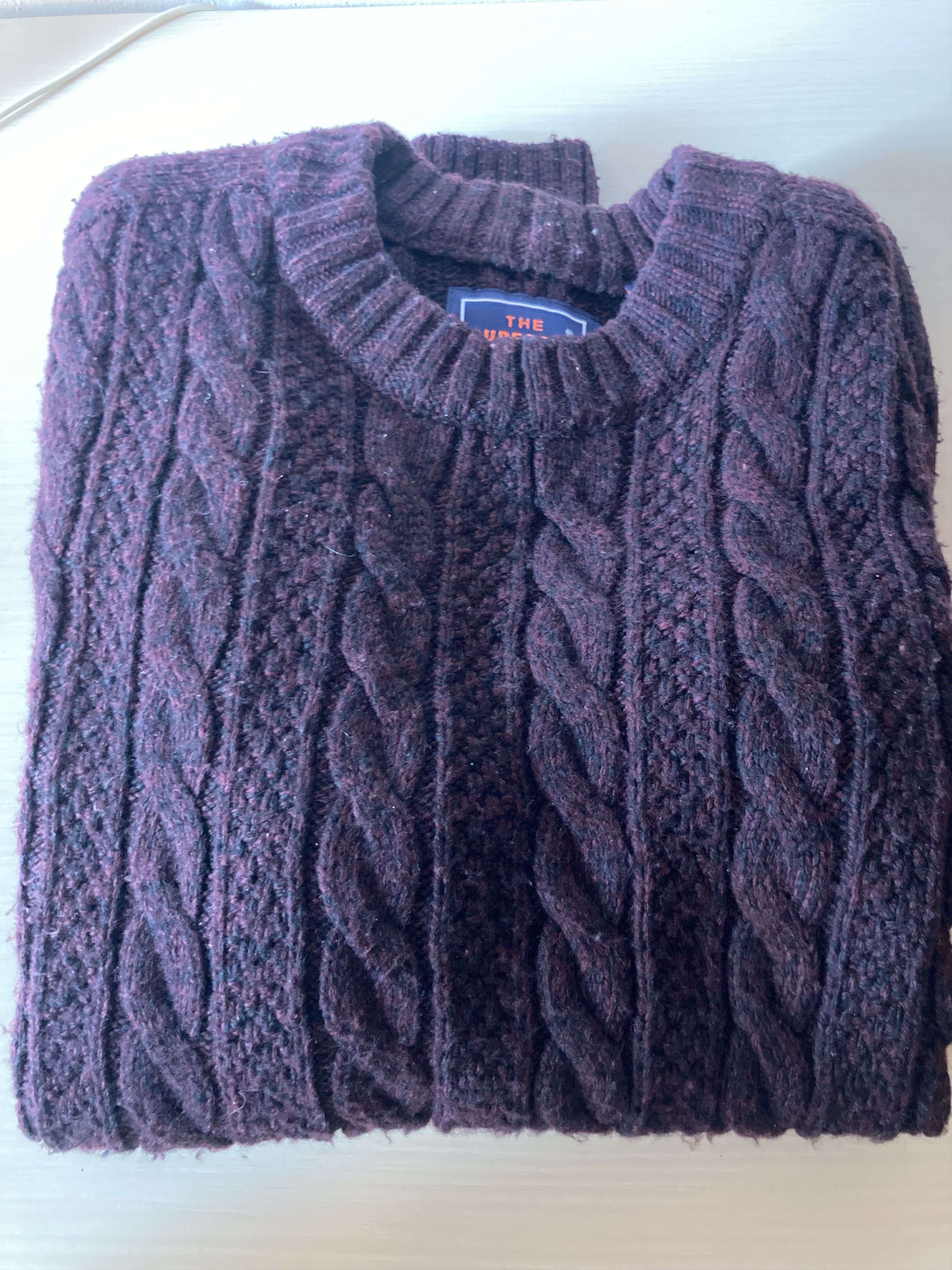 Superdry SUPERDRY knit in dark red burgundy size M Size US M / EU 48-50 / 2 - 1 Thumbnail
