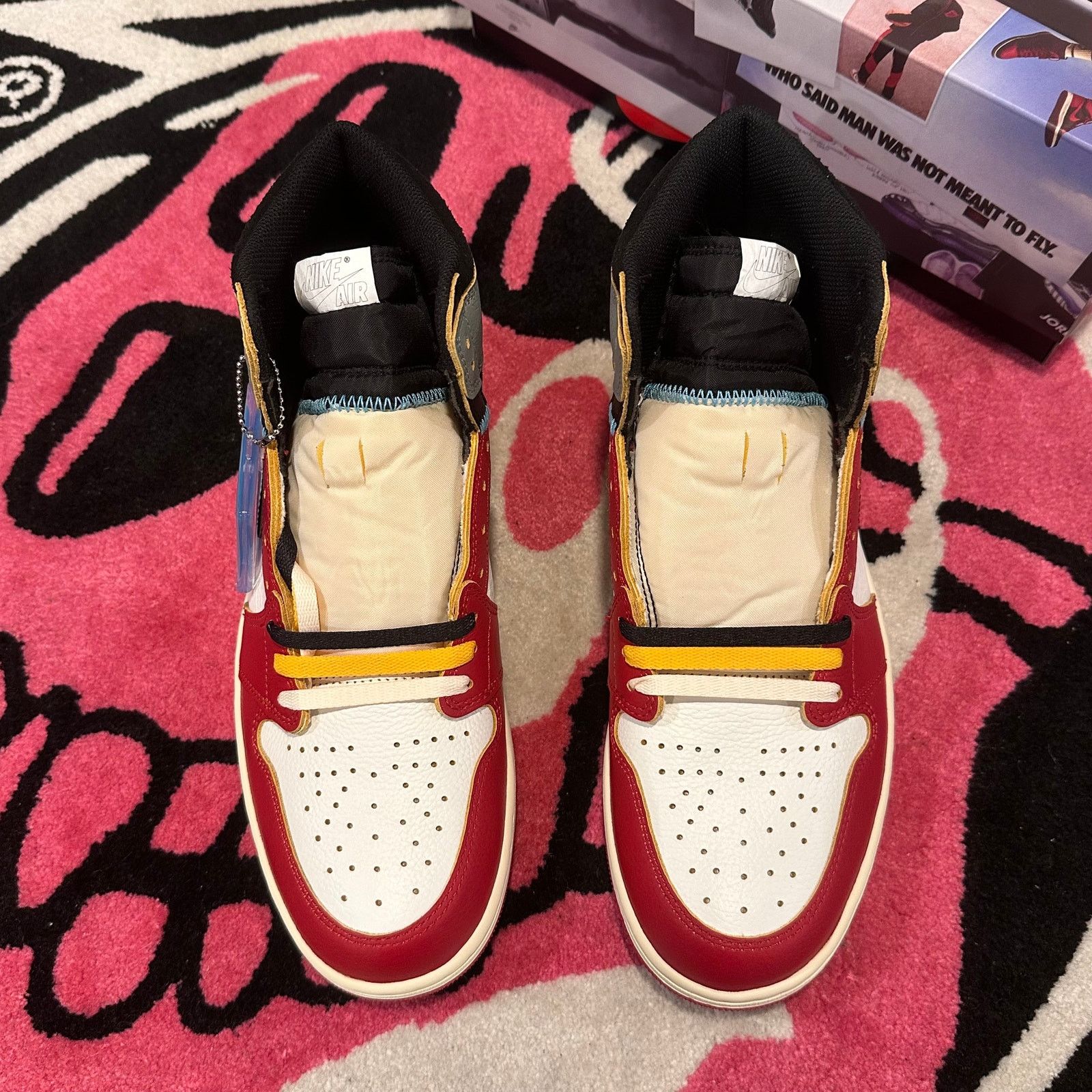 Jordan Brand × Nike Jordan 1 Retro High OG SP Union LA Chicago Shadow Size US 11.5 / EU 44-45 - 2 Thumbnail