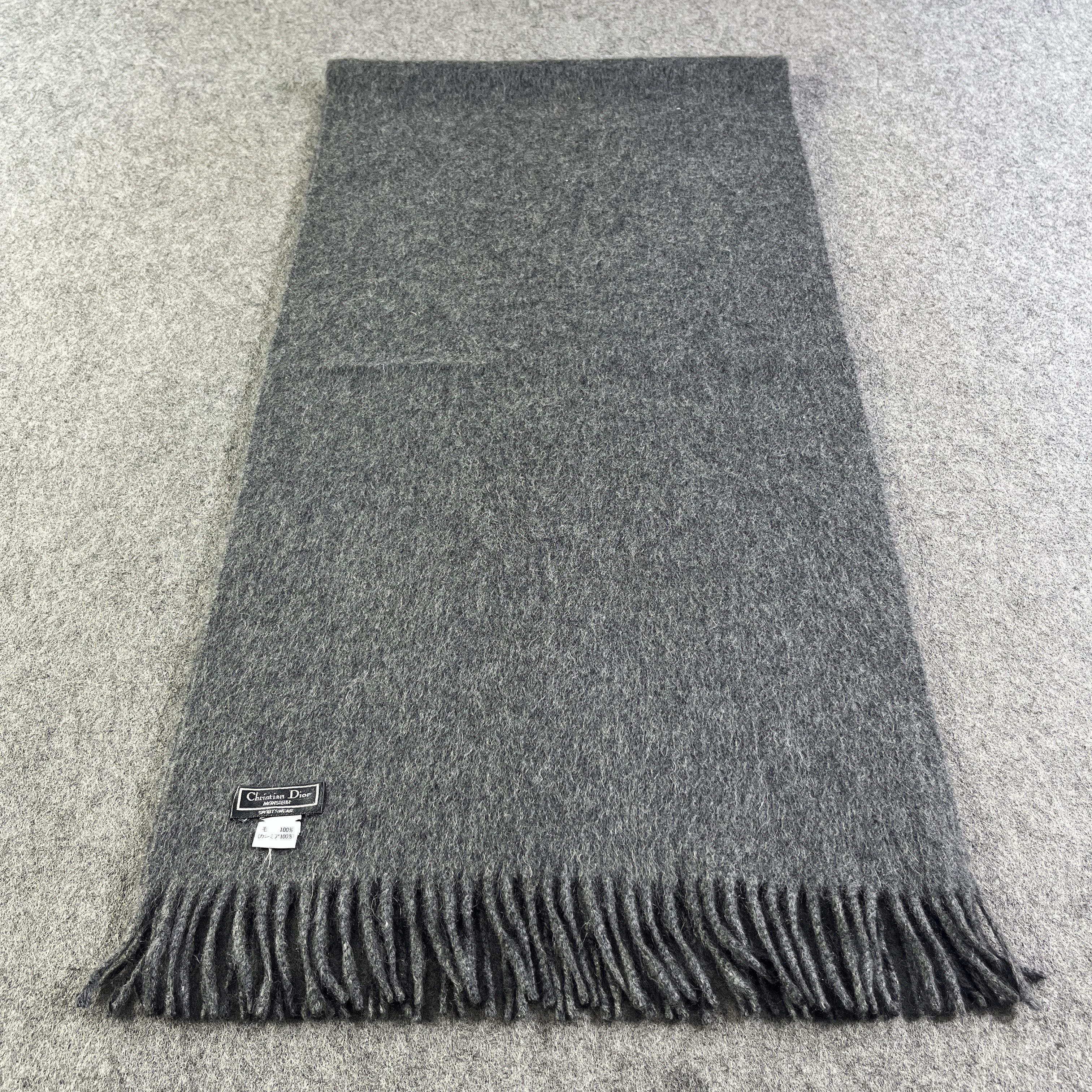 Christian Dior Monsieur × Vintage Christian Dior Monsieur Scarf / Muffler / Neckwear T828 Size ONE SIZE - 1 Thumbnail