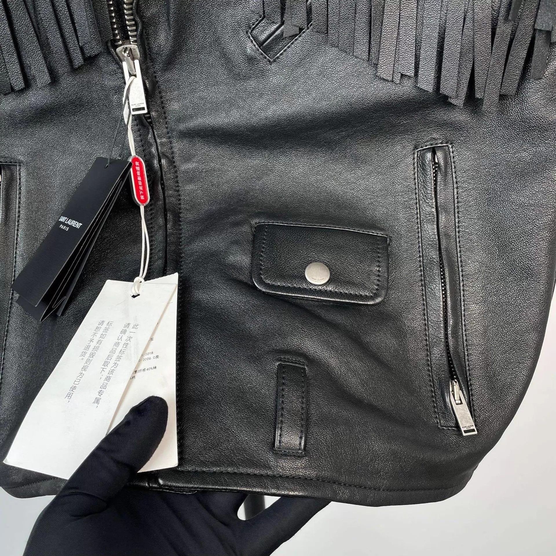 Saint Laurent Paris YSL Top M Size S / US 4 / IT 40 - 9 Thumbnail