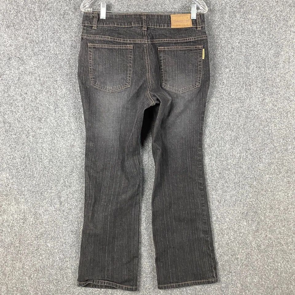 Coldwater Creek Coldwater Creek Jeans Women's 12P Straight Leg Denim Cotton Size 34" / US 12 / IT 48 - 7 Thumbnail