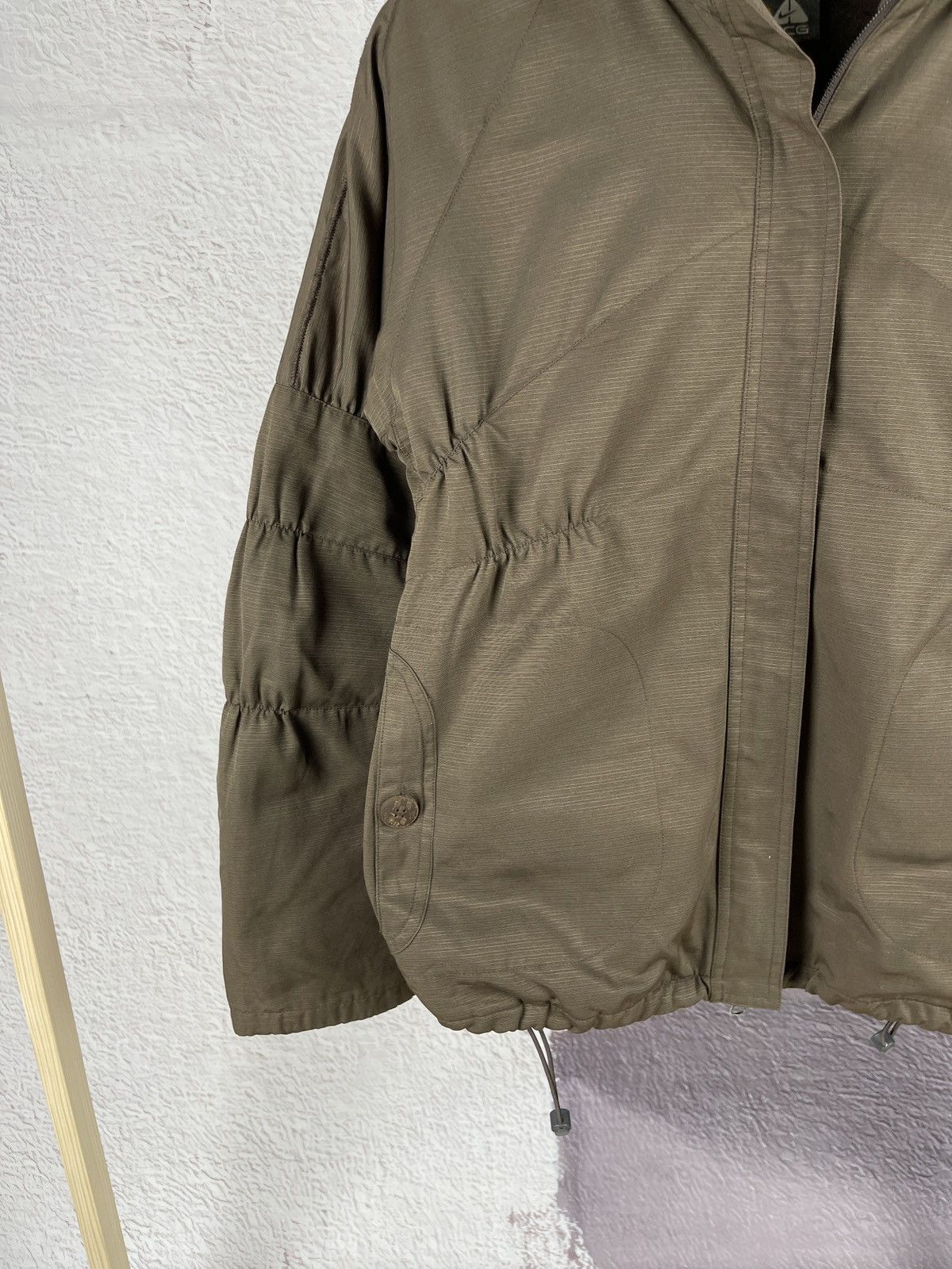 Nike Nike ACG brown drill swoosh brown hype jacket rare Size M / US 6-8 / IT 42-44 - 4 Thumbnail
