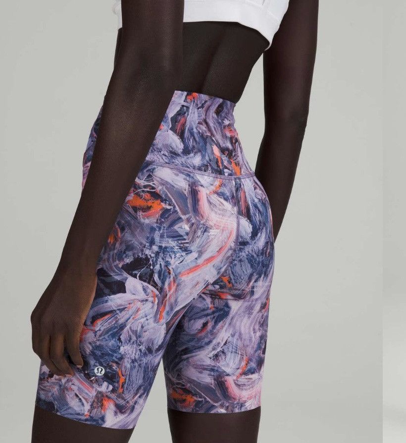 Lululemon Lululemon Base Pace High-Rise Short 8" Atmospheric Purple Size 27" / US 4 / IT 40 - 2 Thumbnail