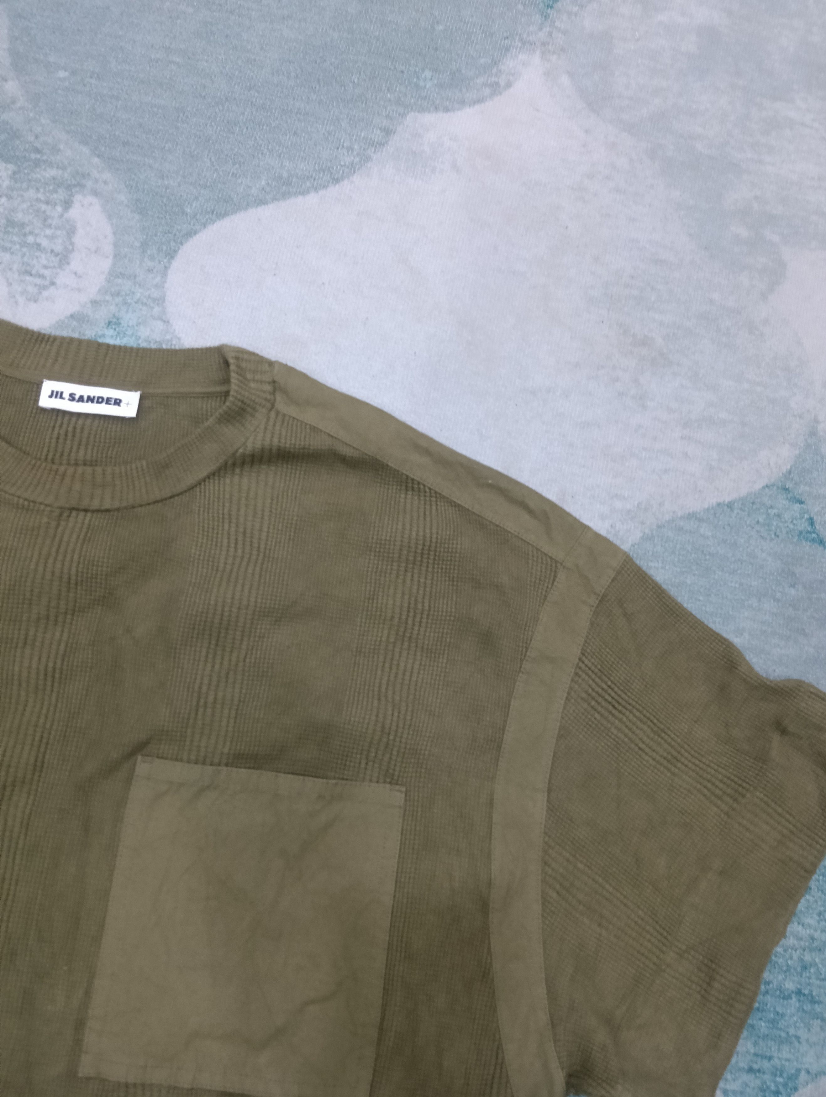 Designer × Jil Sander Jil Sander+ Nice Simple Shirt One Pocket Size US XL / EU 56 / 4 - 5 Thumbnail