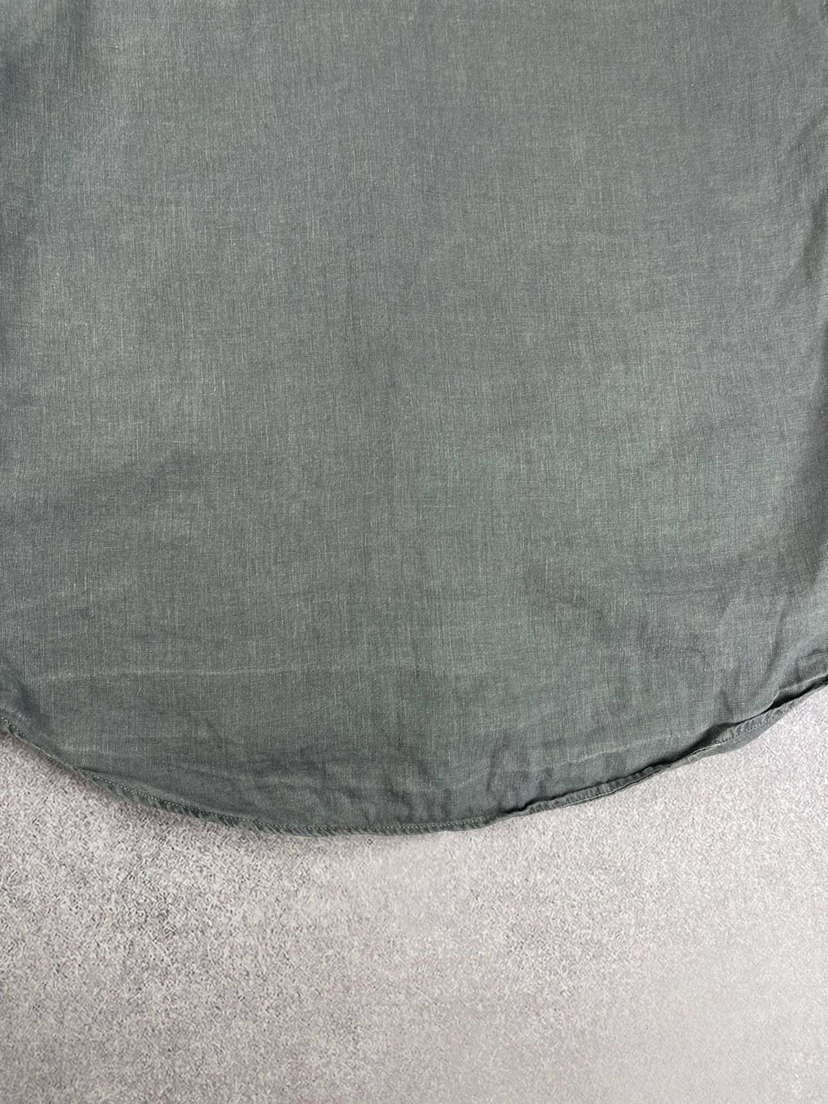 Stone Island Stone Island Long Sleeve Linen Shirt Size US M / EU 48-50 / 2 - 14 Thumbnail