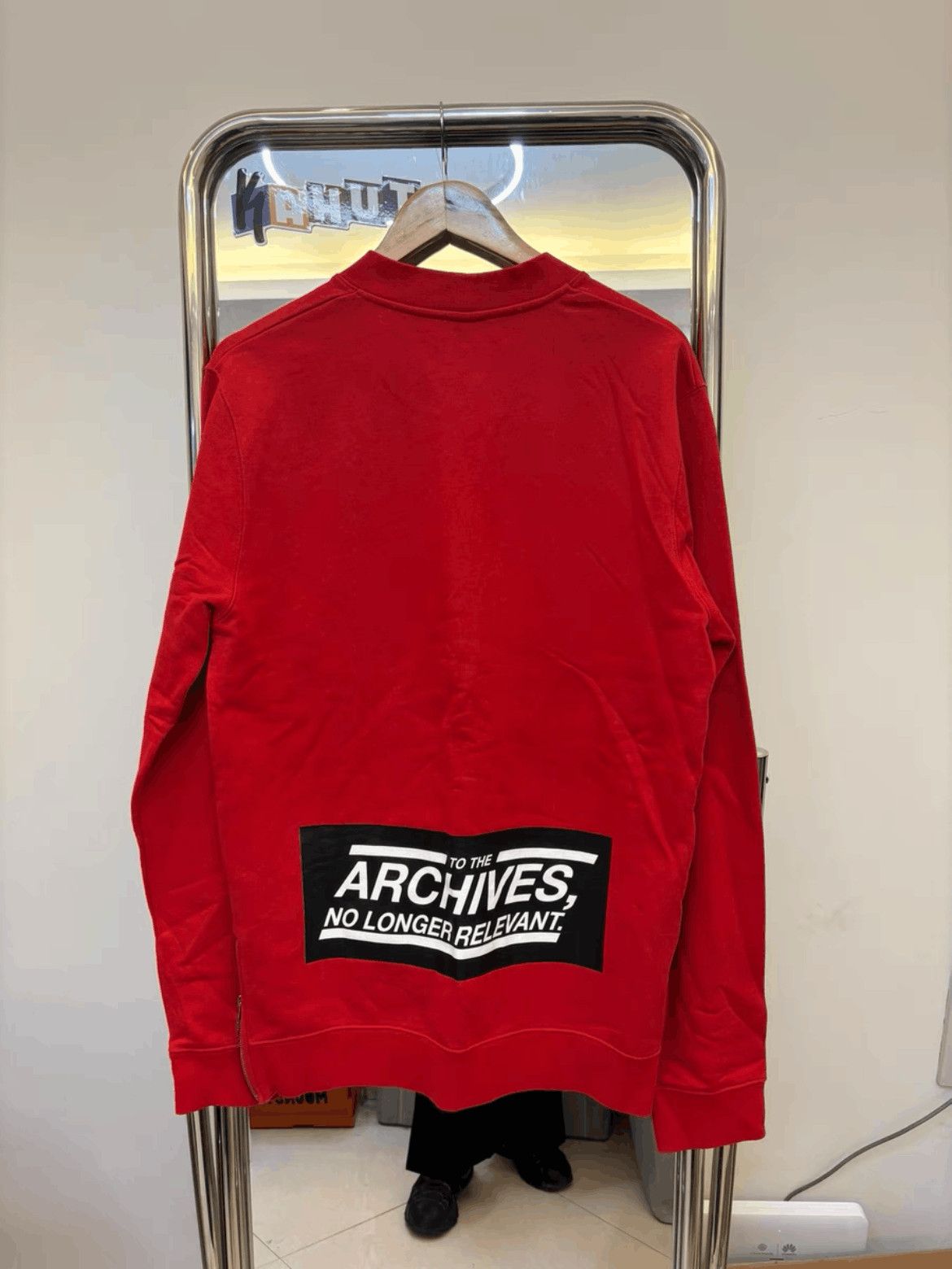 Raf Simons Raf Simons Side Zipper Sweatshirt Size US L / EU 52-54 / 3 - 1 Thumbnail