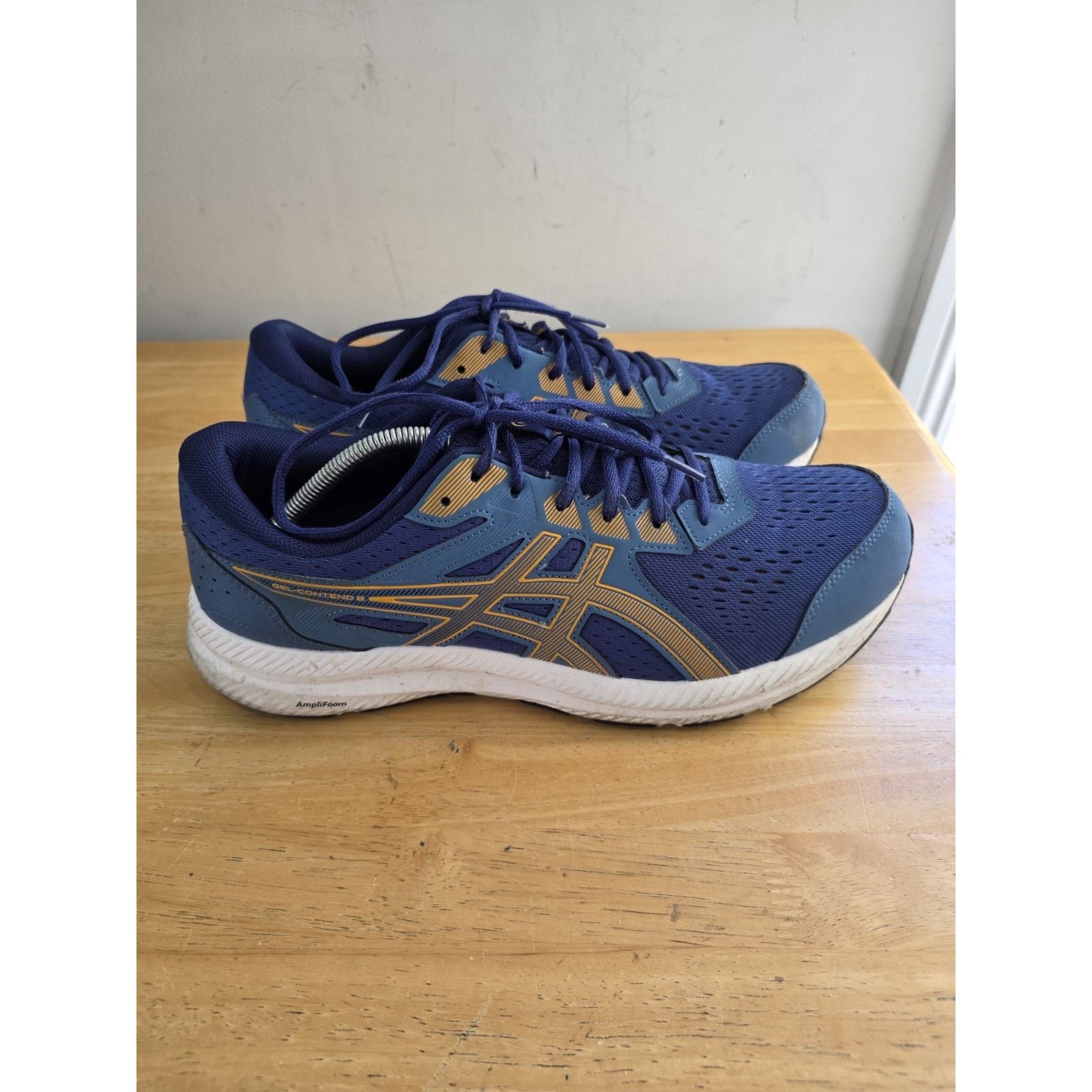 Asics Asics Mens Gel Contend 8 1011B492 Blue Running Size 13 Size US 12 / EU 45 - 2 Thumbnail