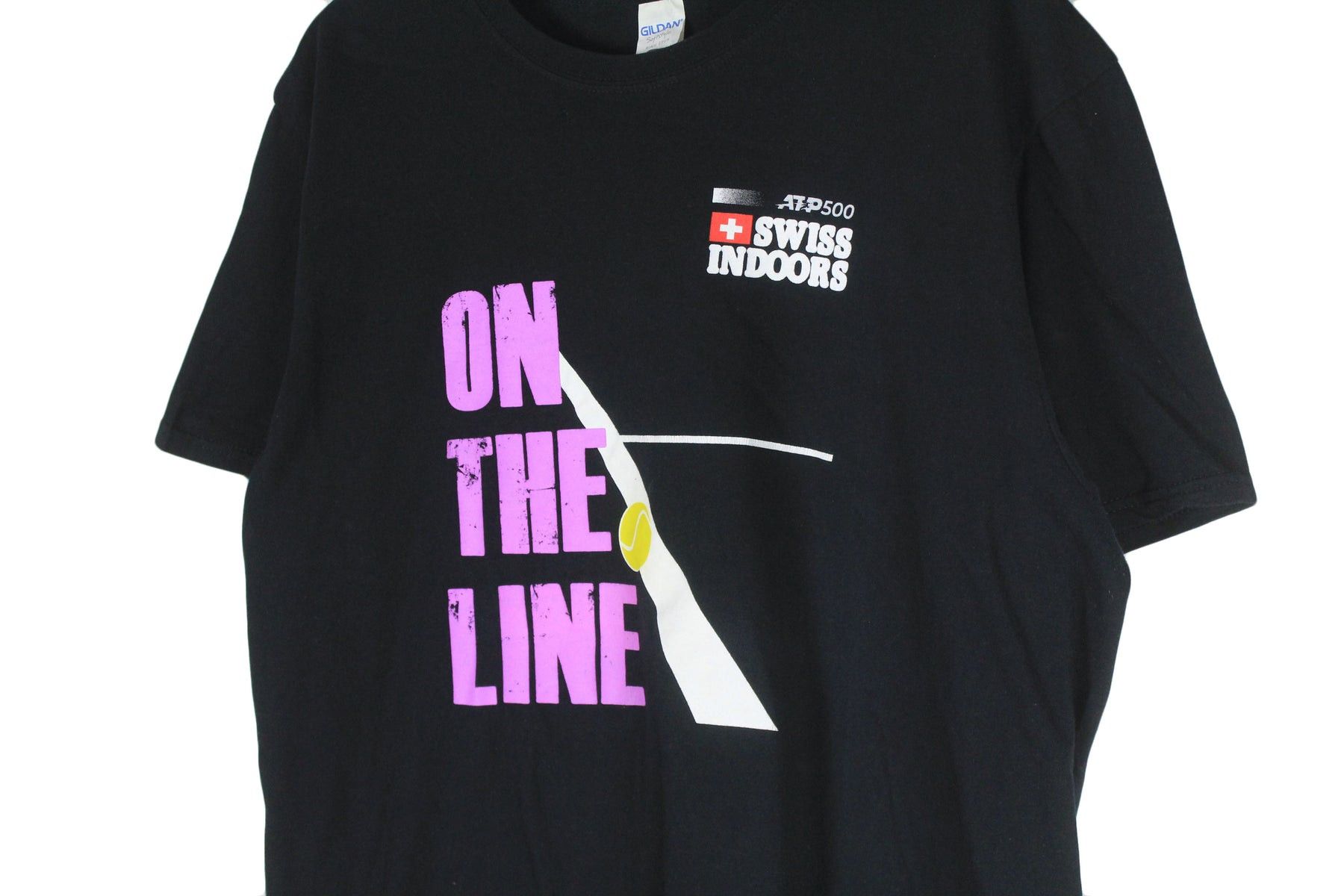 Other Swiss Indoors ATP 500 On The Line Tennis T-Shirt Size US XL / EU 56 / 4 - 3 Thumbnail