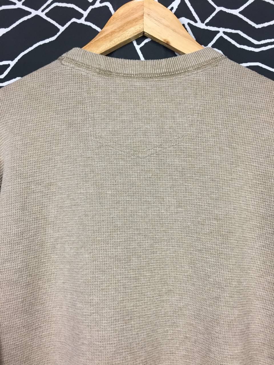Eddie Bauer Eddie Bauer Outdoor Outfitter Waffle Knit Longsleeve Tee Size US L / EU 52-54 / 3 - 6 Thumbnail