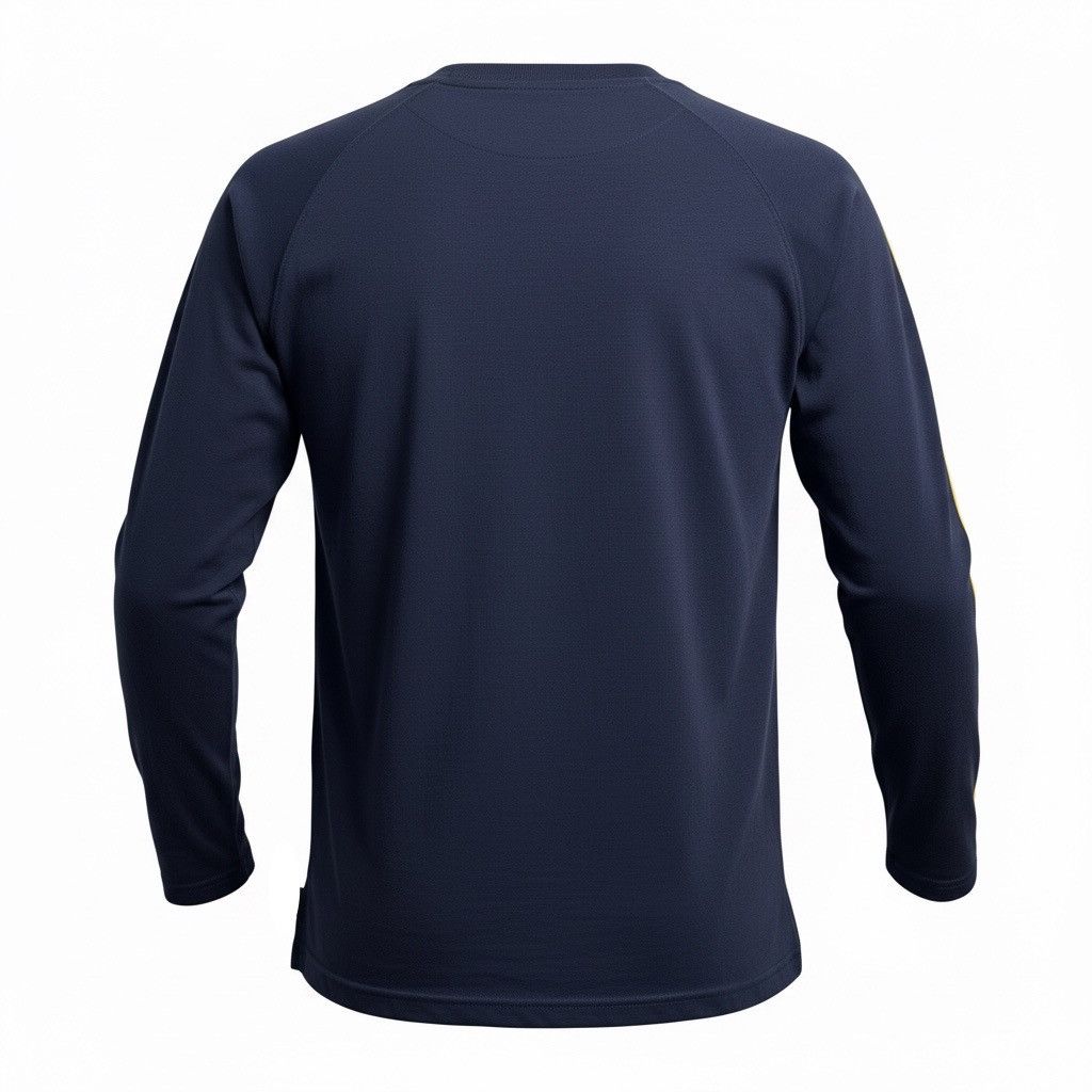 Diesel Diesel Vintage Vertical Logo Long Sleeve Navy L Size US L / EU 52-54 / 3 - 3 Thumbnail