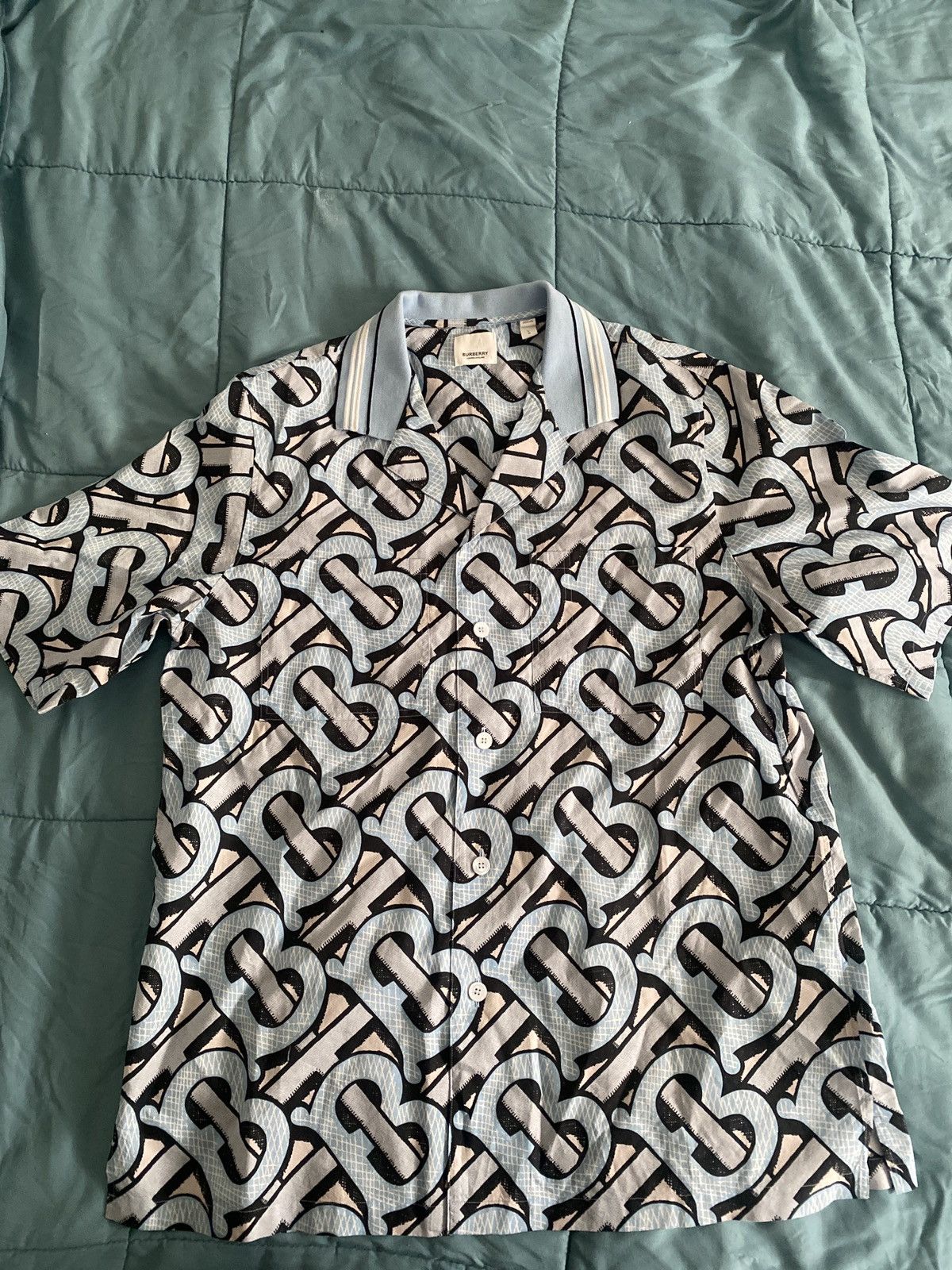 Burberry Burberry button up Size US L / EU 52-54 / 3 - 1 Thumbnail