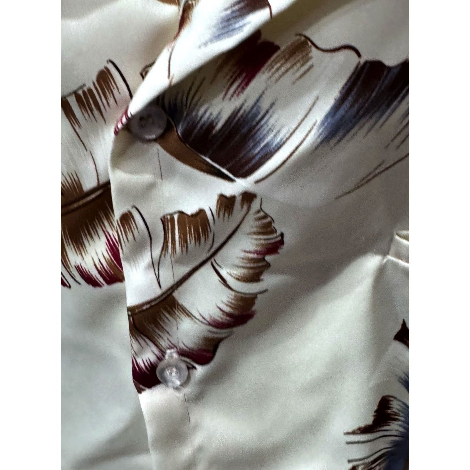 Tori Richard VTG Tori Richard Floral Poly Haweaiian SHORT SLEEVE BUTTON UP SHIRT Large Size US L / EU 52-54 / 3 - 6 Thumbnail