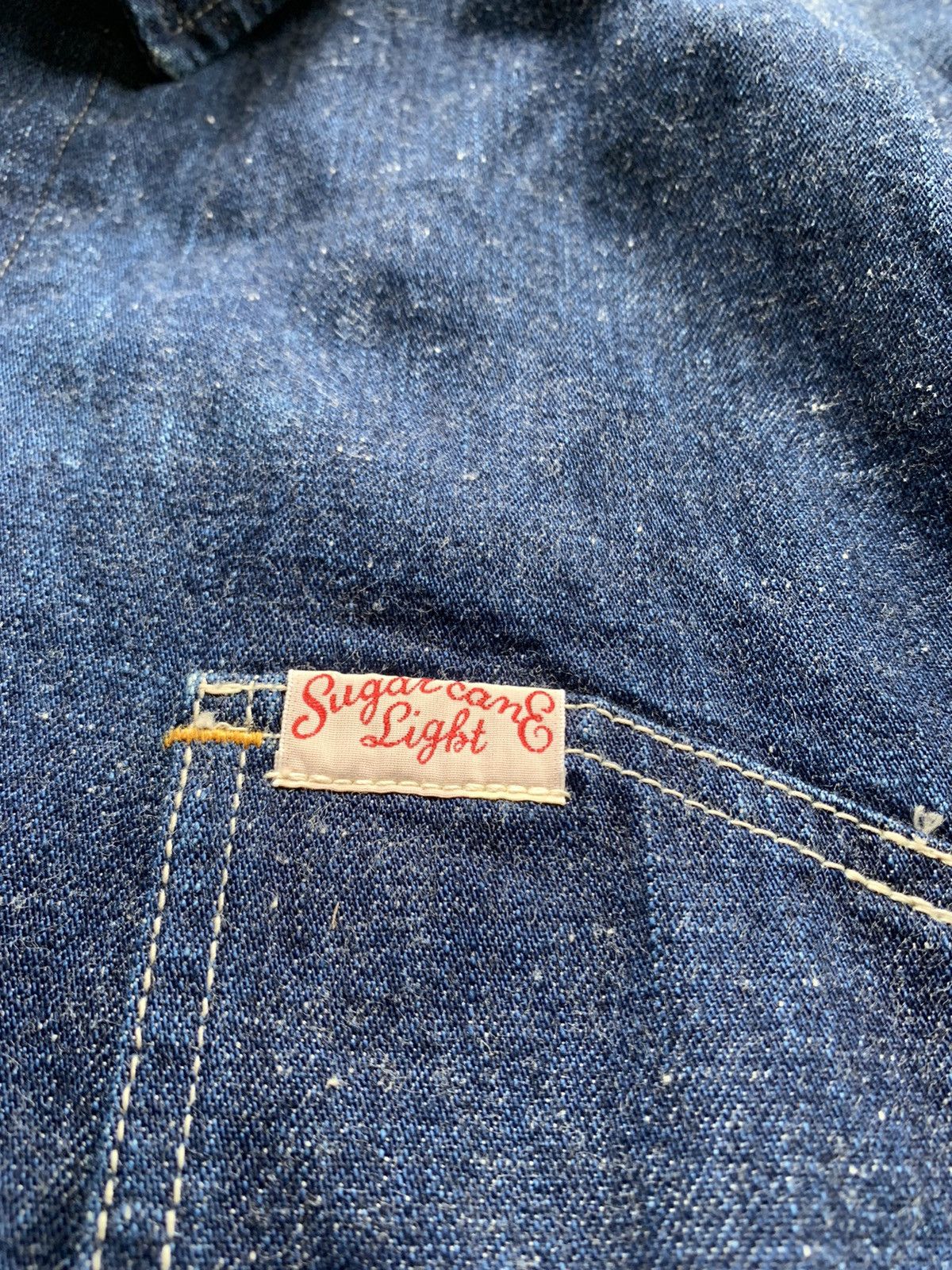 Sugar Cane Vintage Sugar Cane Denim Worker Long Jacket Size US M / EU 48-50 / 2 - 7 Thumbnail