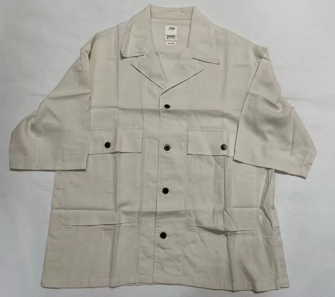 Visvim Visvim 19SS Cornet F.I.L. 2-Pocket SS Ivory 3 (Used, Oxidation, Badges) Size US L / EU 52-54 / 3 - 1 Thumbnail