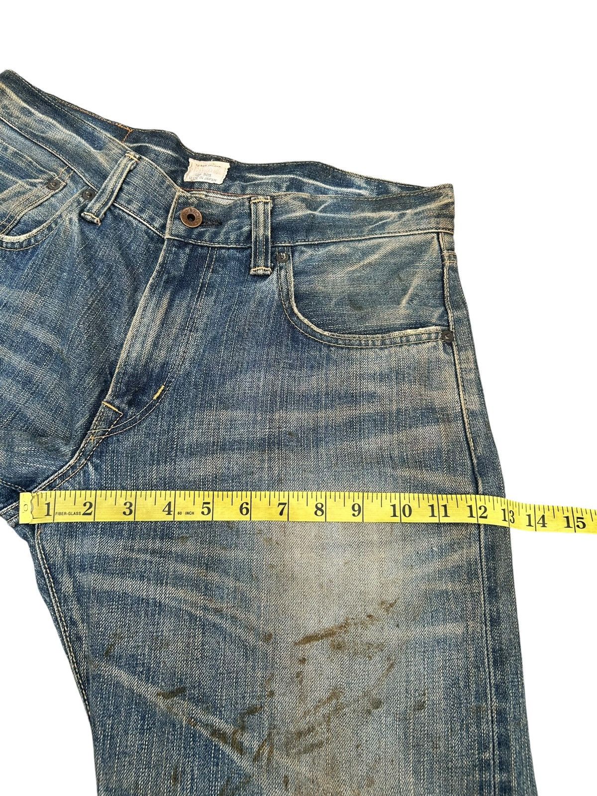 Kapital Vintage Edwin 505 Selvedge Dirty Patina Denim Jeans Size US 32 / EU 48 - 18 Thumbnail