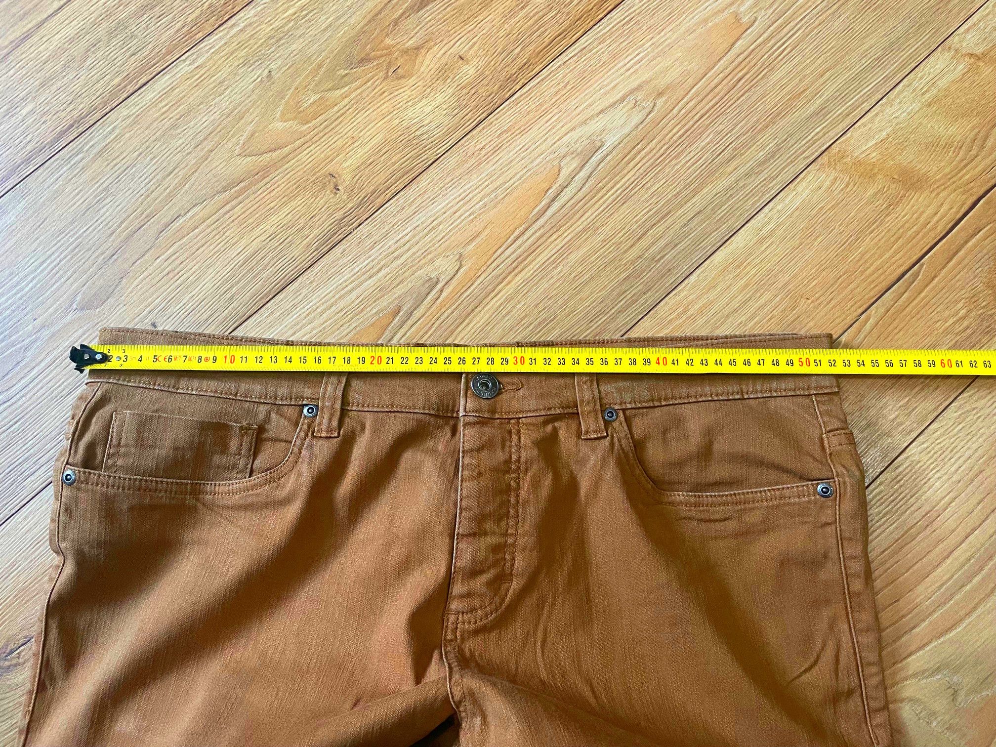 Rainbow Men's elastic denim shorts Rainbow 3XL/W40 foxy brown Size US 40 / EU 56 - 3 Thumbnail