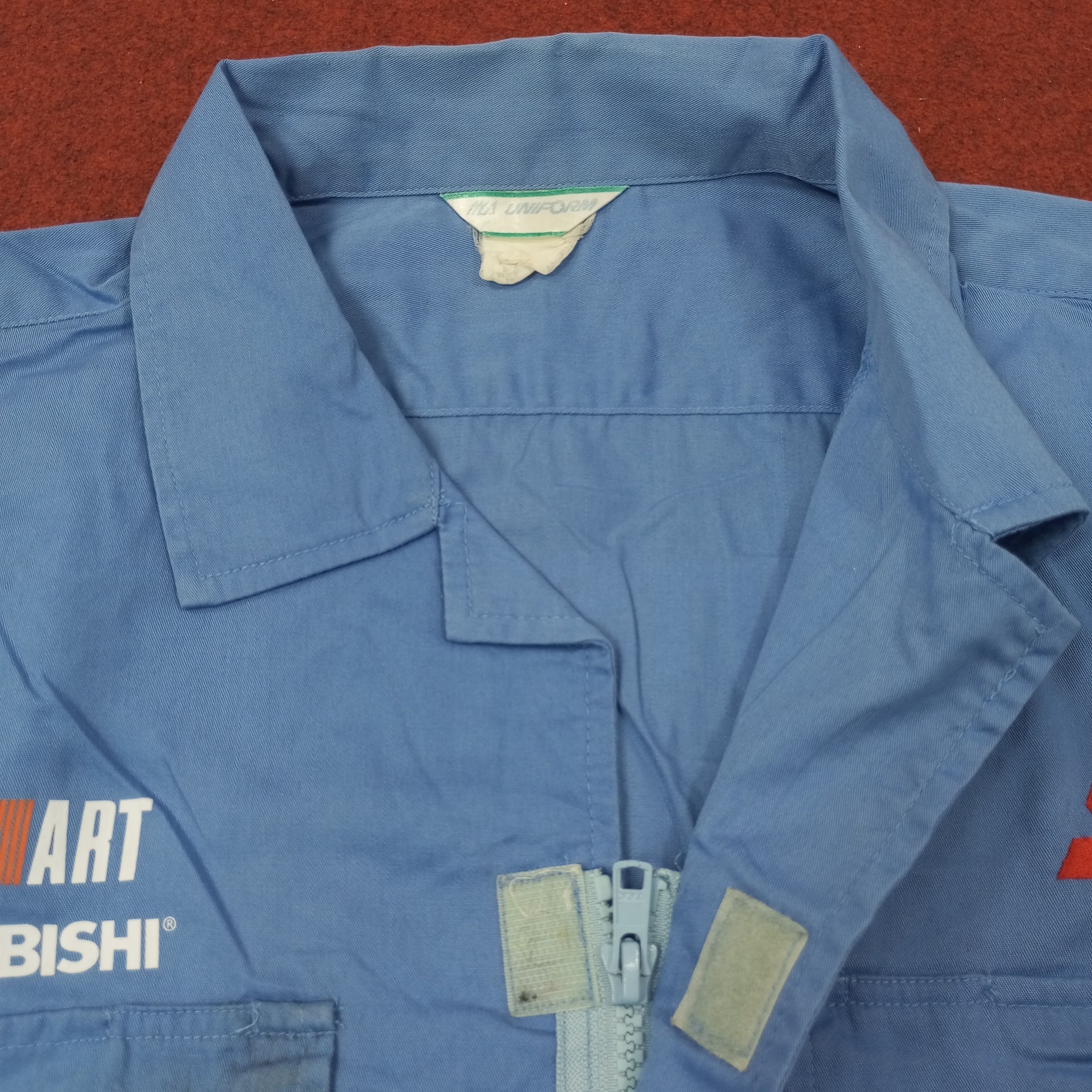 Vintage Mitsubishi Ralli Art Motorsports Custom Art Jacket c246n1 Size US L / EU 52-54 / 3 - 11 Thumbnail