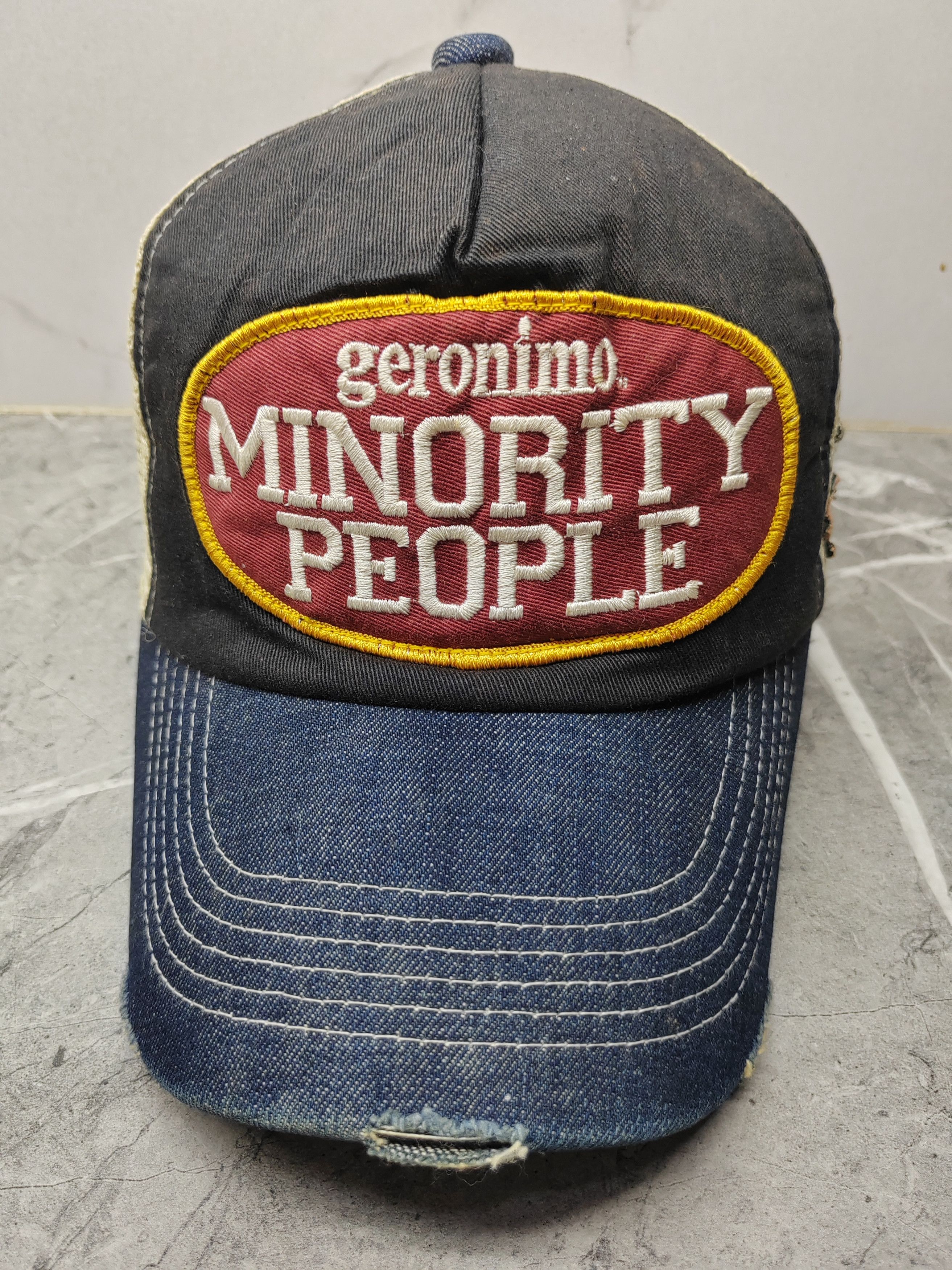 Japanese Brand Vintage Geronimo Brand Trucker Hat Cap Size ONE SIZE - 2 Thumbnail