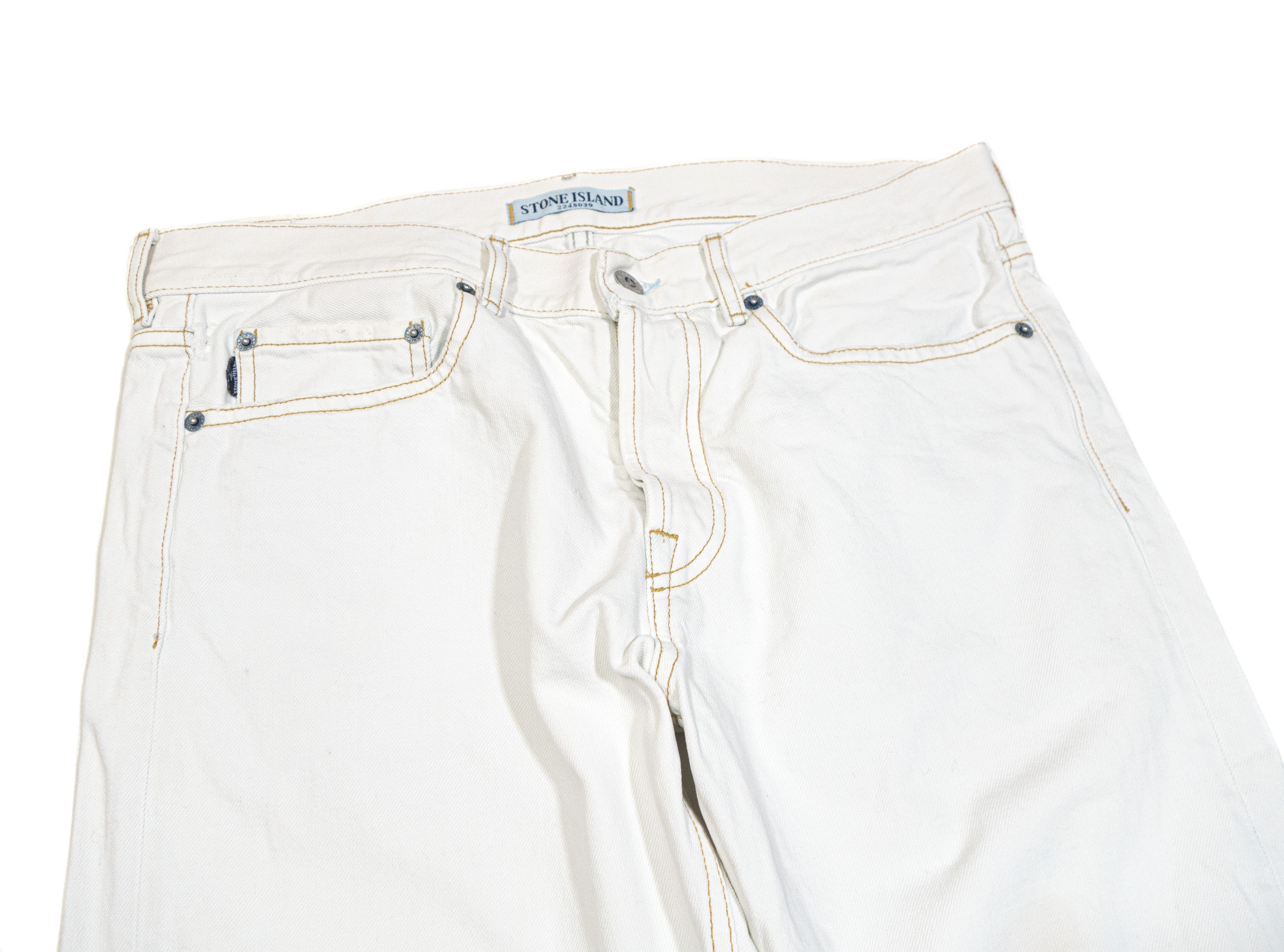 Stone Island S/S2011 White Jeans Size US 34 / EU 50 - 3 Thumbnail