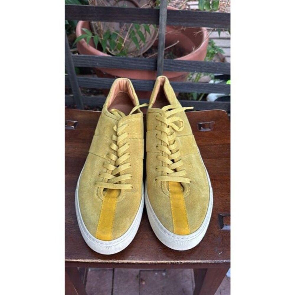 Daniel Patrick DANIEL PATRICK Size 43 (10) Men's Mustard Low Top Shoes Des Size US 10 / EU 43 - 2 Thumbnail
