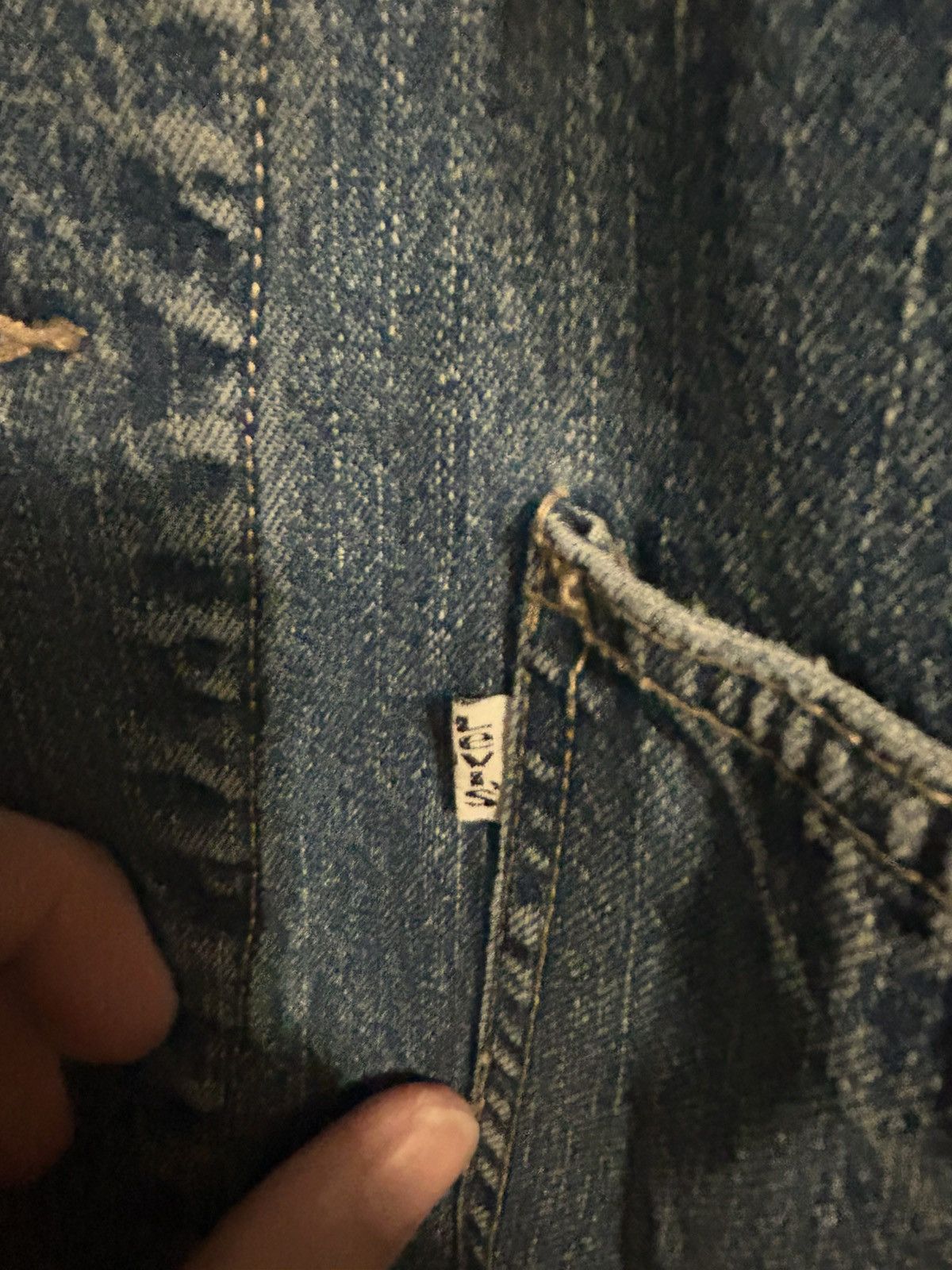 Levi's × Vintage Vintage white tag Levi’s duster Size US L / EU 52-54 / 3 - 3 Thumbnail