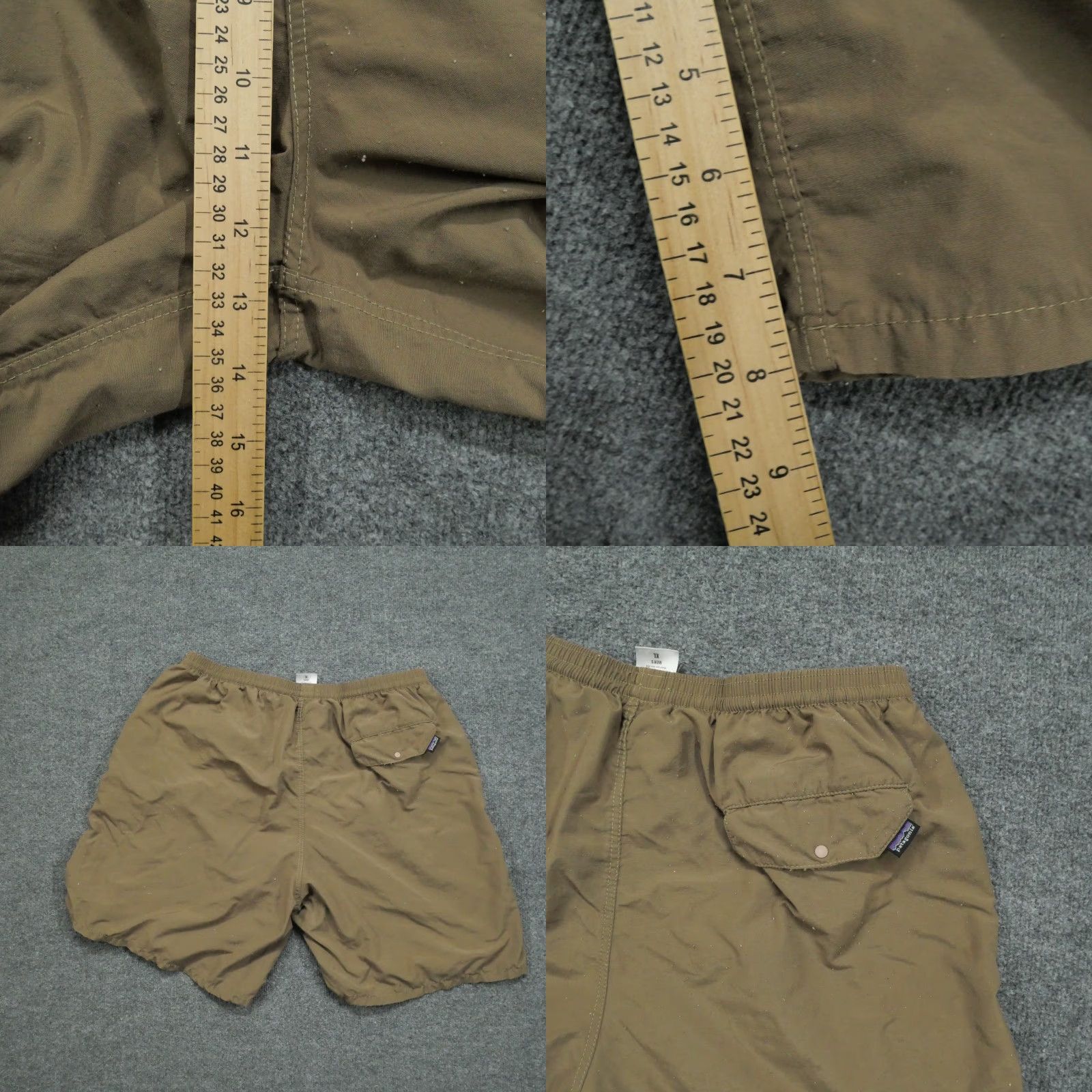 Patagonia Patagonia Swim Trunks Mens 2XL Brown Lined Bottom Shorts Outdoor Surfing Trunks Mens Brown Size US 39 - 8 Thumbnail