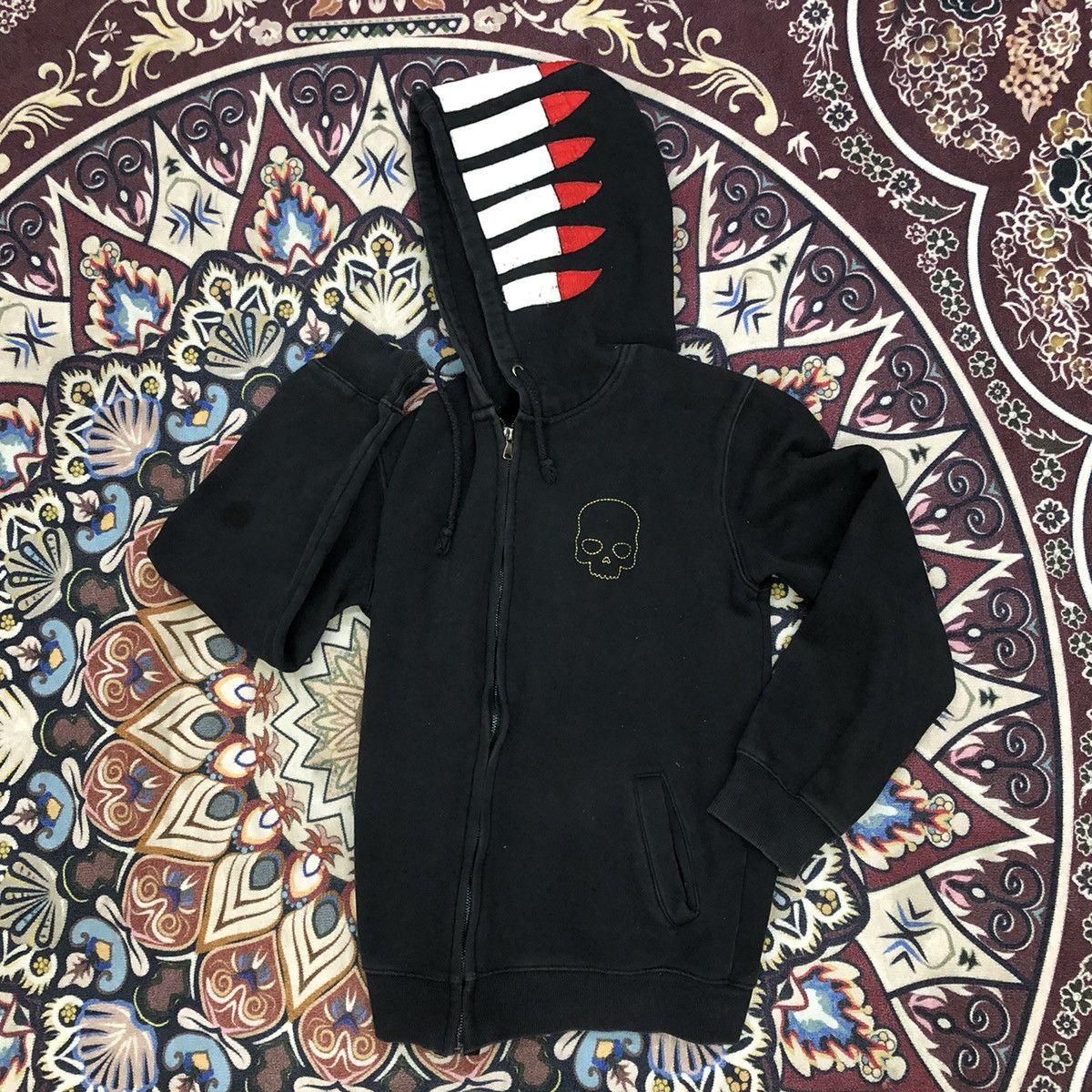 HYDROGEN Hydrogen Apache Hoodie Design Sweater Jacket Size US L / EU 52-54 / 3 - 3 Thumbnail