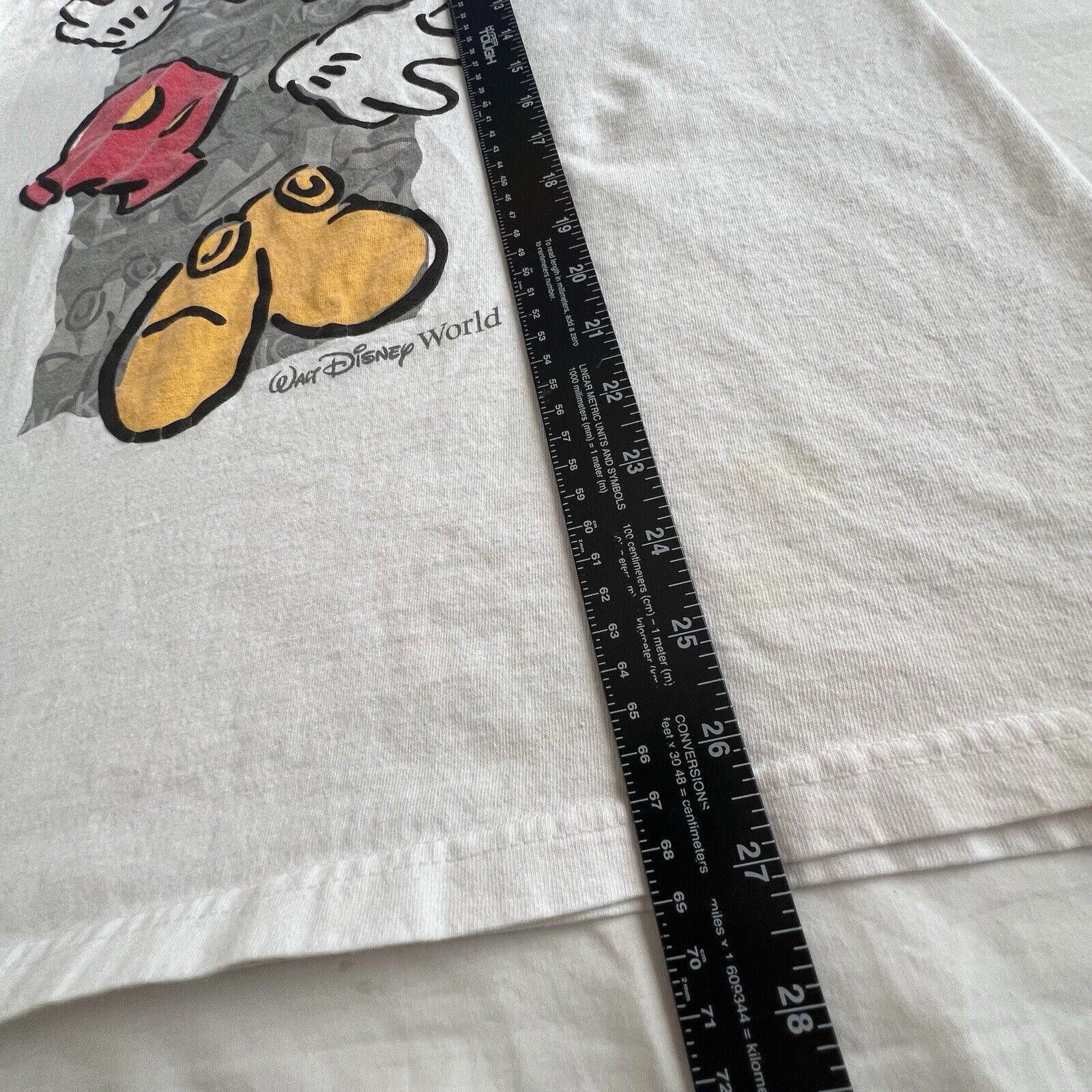 Disney Vintage Mickey Mouse Walt Disney World T-Shirt Sz M - Read! Size US M / EU 48-50 / 2 - 6 Thumbnail