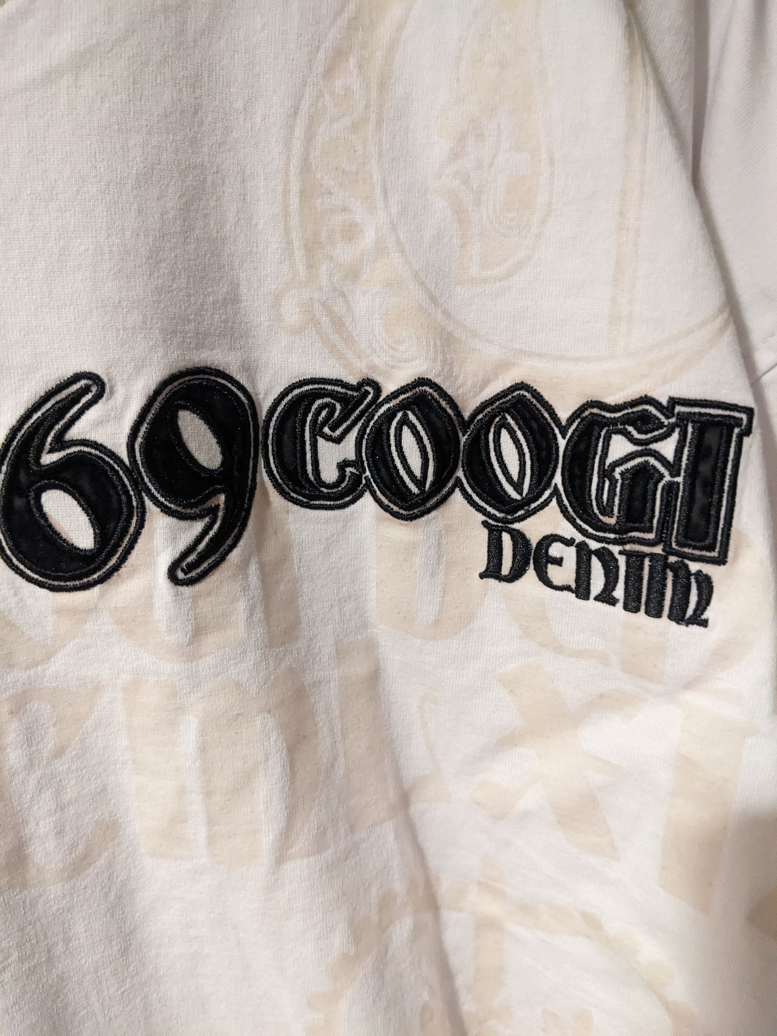 Coogi × Vintage Vintage Y2K Coogi Royal Denim 4XL Heavy Weight Long-Sleeve Size US XXL / EU 58 / 5 - 3 Thumbnail