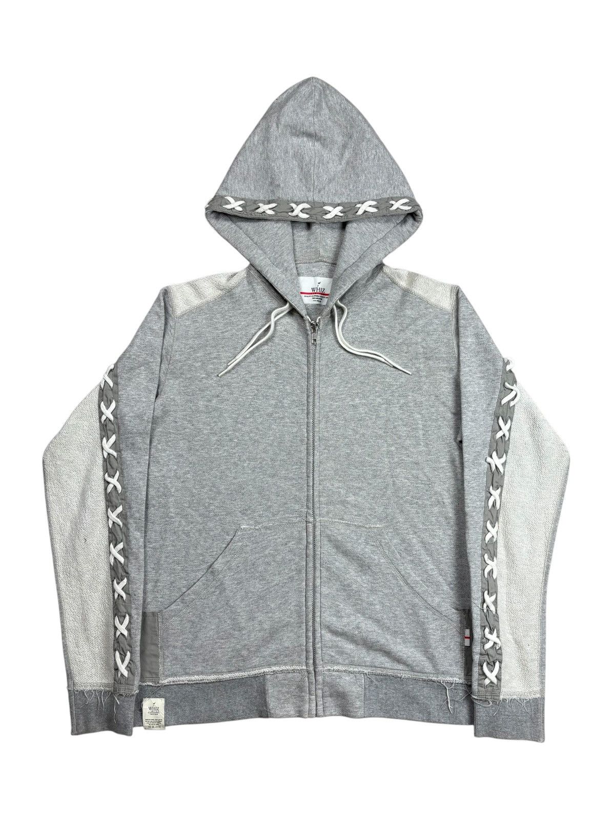 WHIZ LIMITED 2000s Whiz Limited - Multilace Zip Hoodie Size US L / EU 52-54 / 3 - 1 Thumbnail