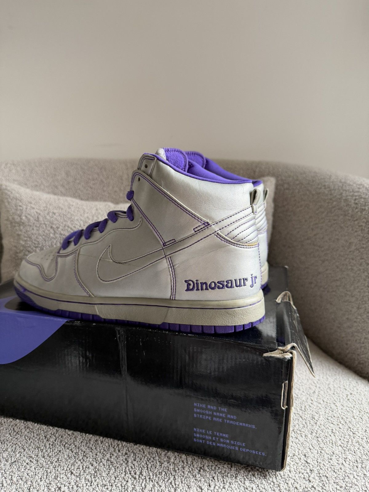Nike SB Nike SB Dunk High “Dinosaur Jr” Size US 8.5 / EU 41-42 - 5 Thumbnail