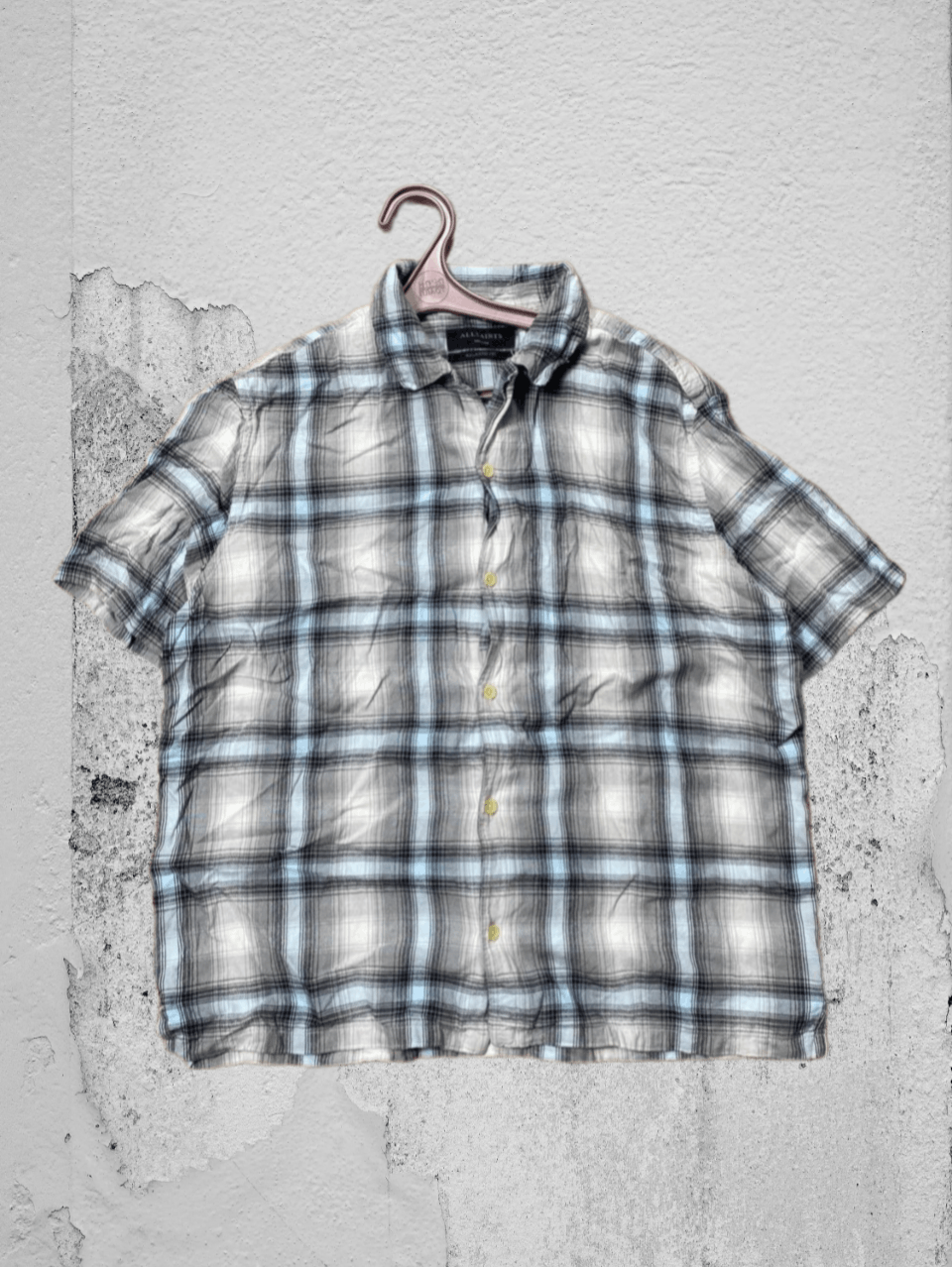 Affliction × Allsaints × Japanese Brand Y2K Affliction Style All Over Print T Shirt Tee Tapout Japan Size US M / EU 48-50 / 2 - 1 Thumbnail