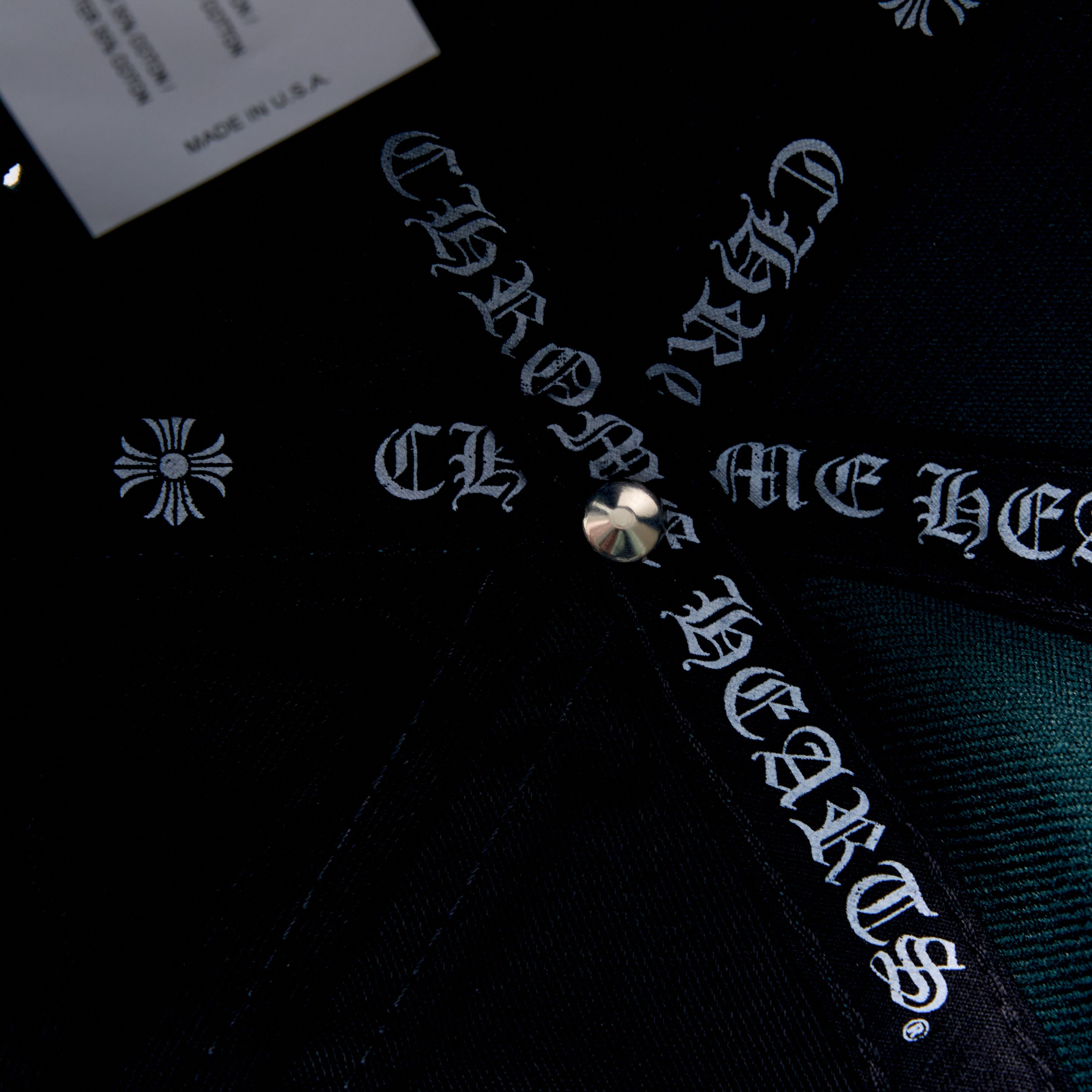 Chrome Hearts CHROME HEARTS On Field Trucker Hat CH GREEN/WHITE Size ONE SIZE - 4 Thumbnail