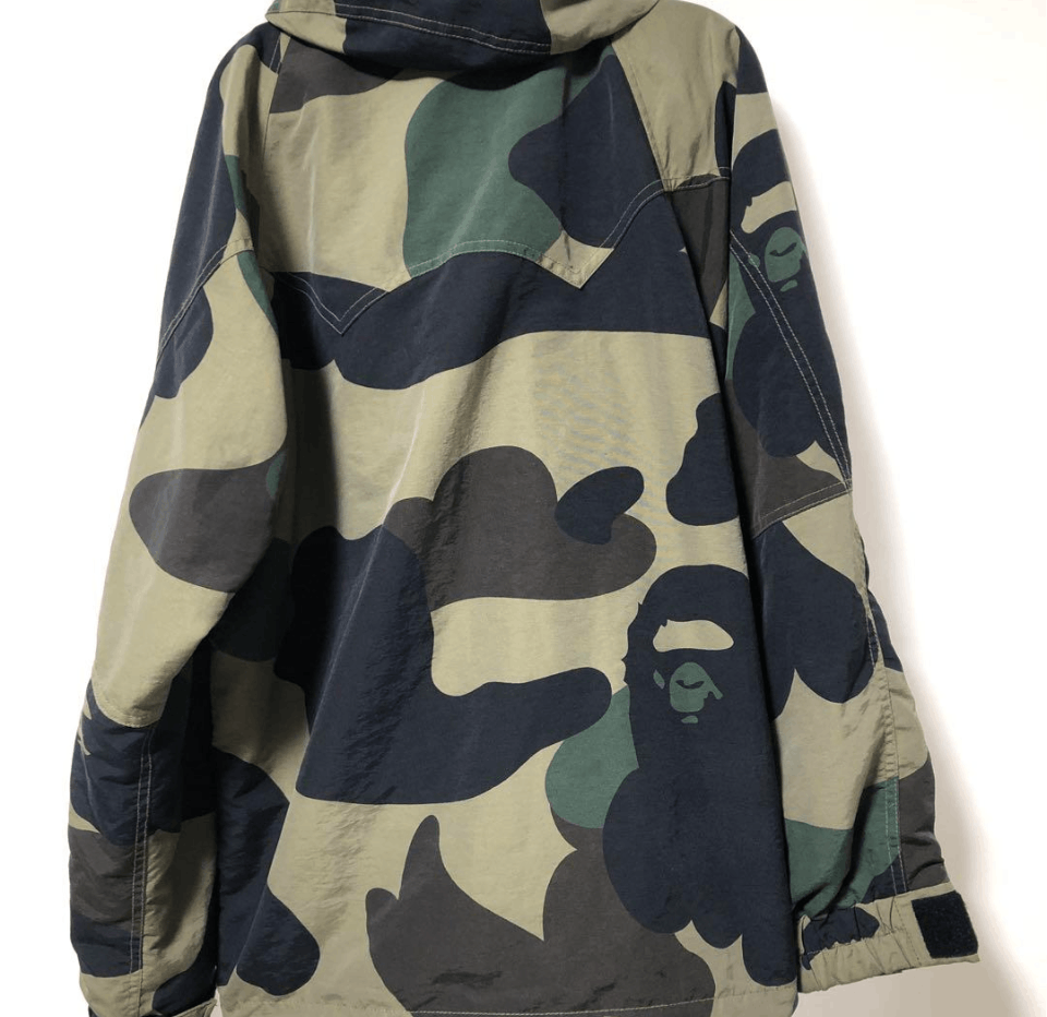 Bape A BATHING APE Snowboard Mountain Hoodie Camo Size US M / EU 48-50 / 2 - 2 Thumbnail
