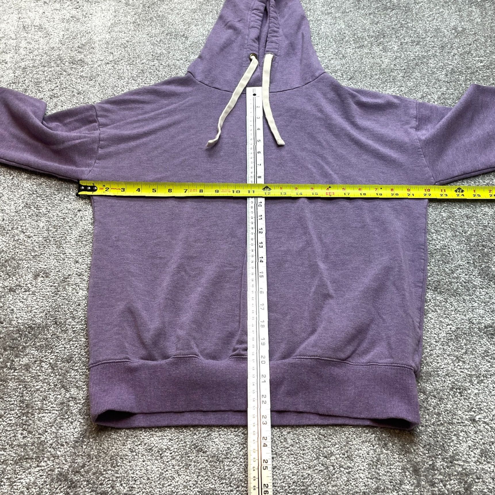Buffalo David Bitton Buffalo by David Bitton Hoodie Sweatshirt Womens S Purple Pullover V-Neck Jersy Casual Workwear Logo Size S / US 4 / IT 40 - 2 Thumbnail