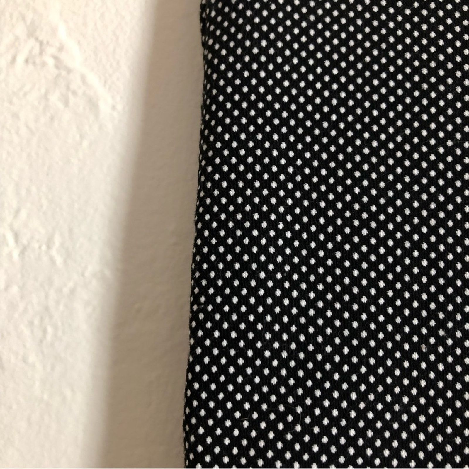 Other Maison Jules Black White Polka Dot Dress Crop Ankle Pants Size 30" / US 8 / IT 44 - 6 Thumbnail