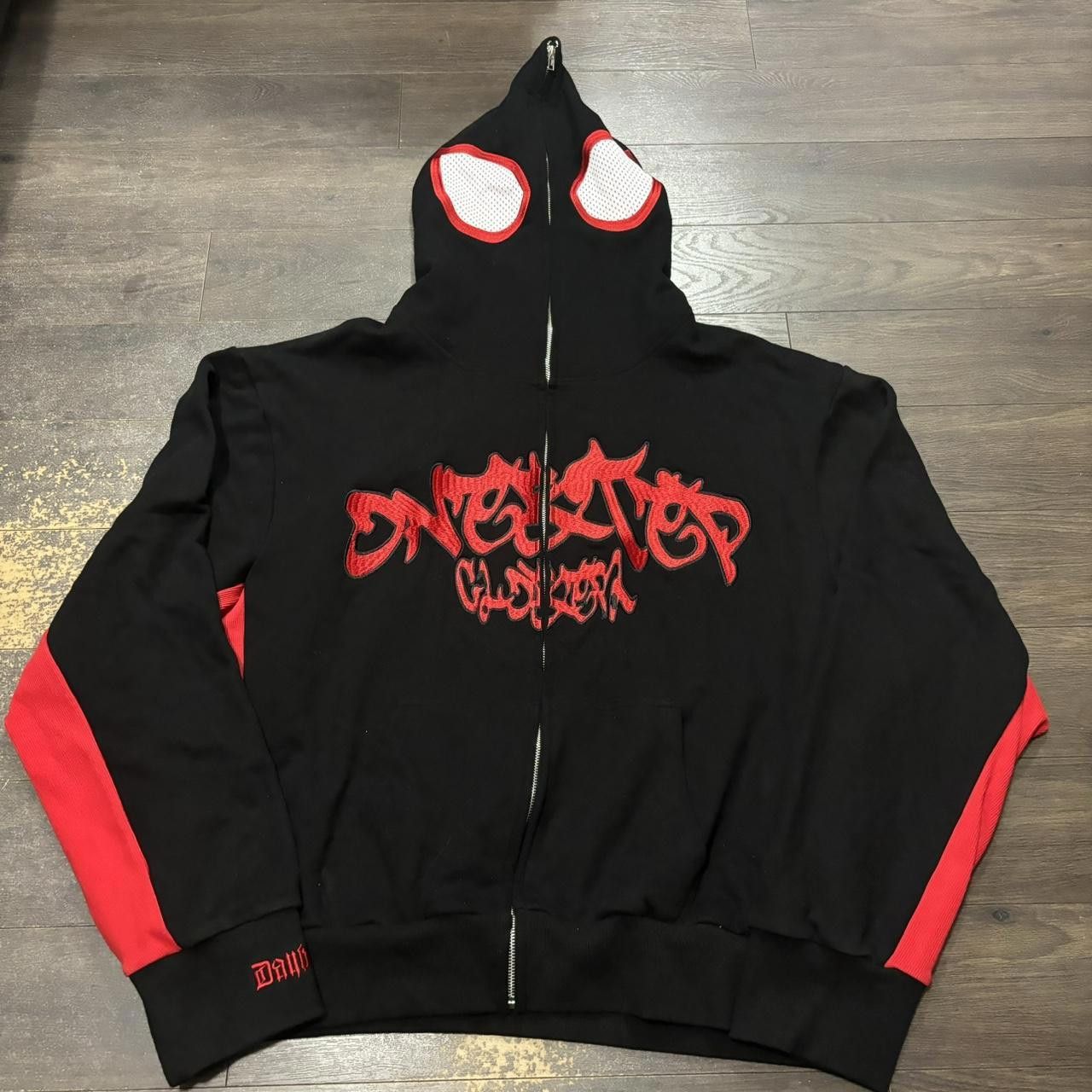 Designer day by day one step closer Spider-Man full zip hoodie XXL Size US XXL / EU 58 / 5 - 3 Thumbnail