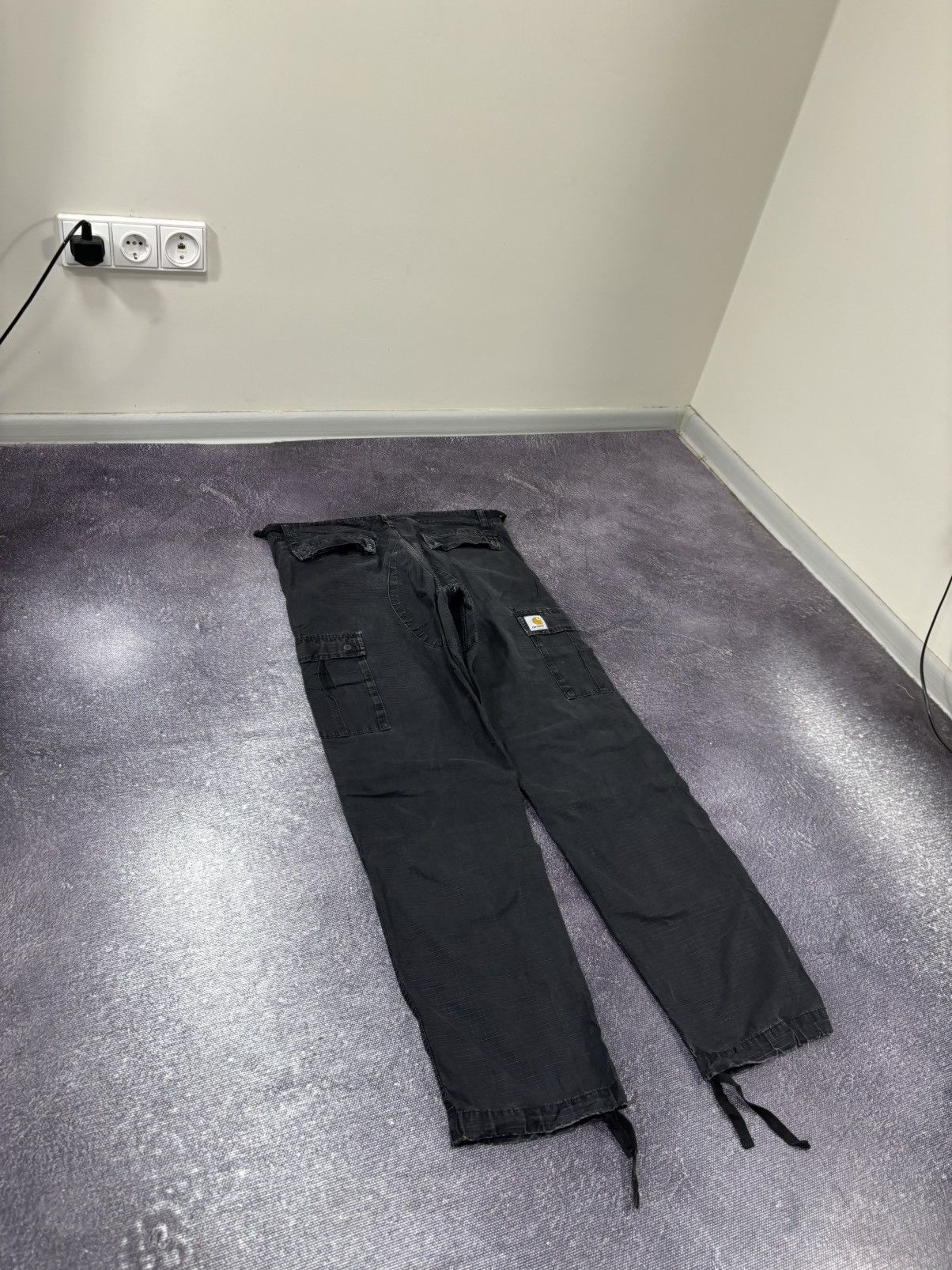 Carhartt Vintage Carhartt Y2K Black Hype Work Aviation Cargo Pants Size US 32 / EU 48 - 3 Thumbnail