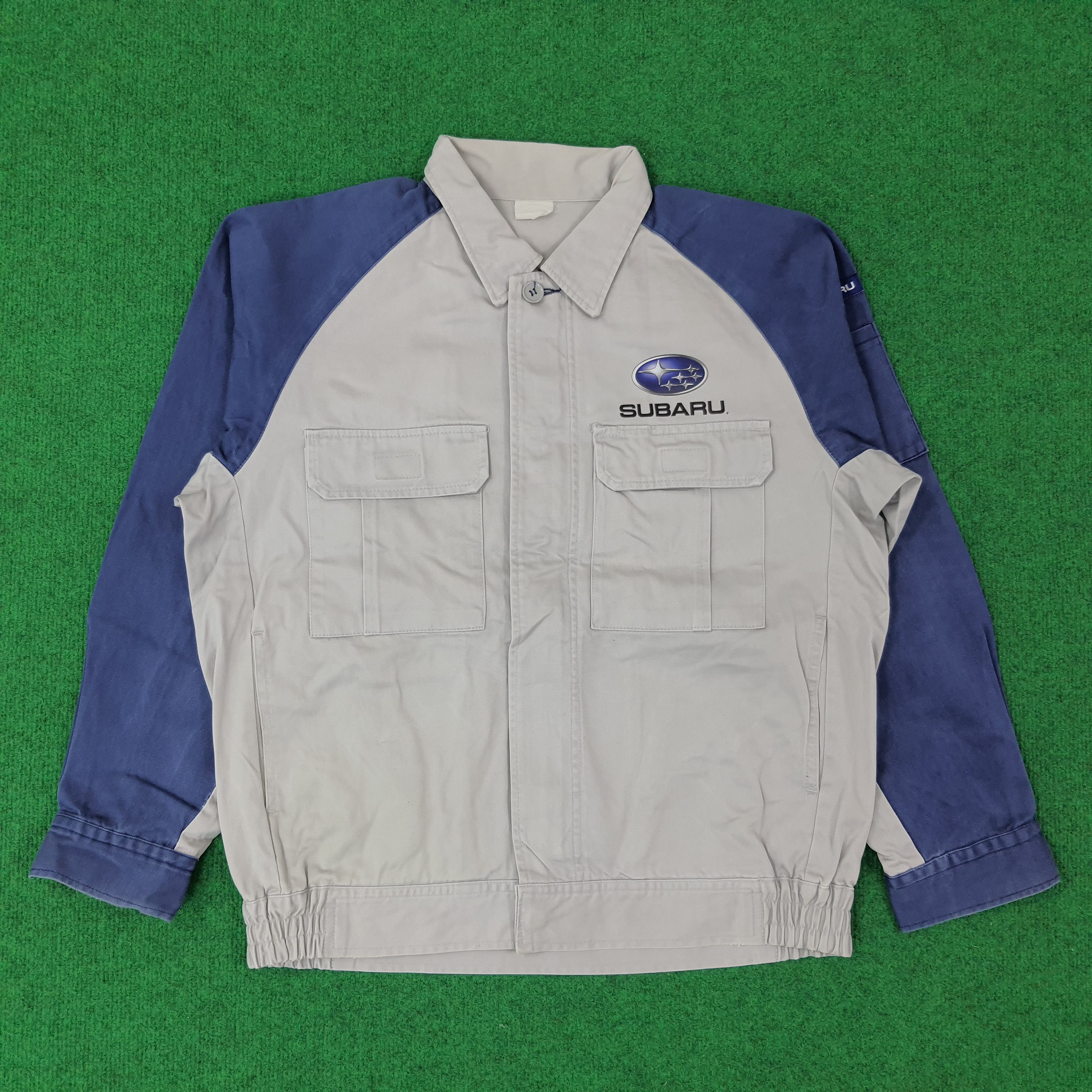 Japanese Brand Vintage SUBARU Japan Motorsports Racing Jacket C246N17 Size US M / EU 48-50 / 2 - 2 Thumbnail