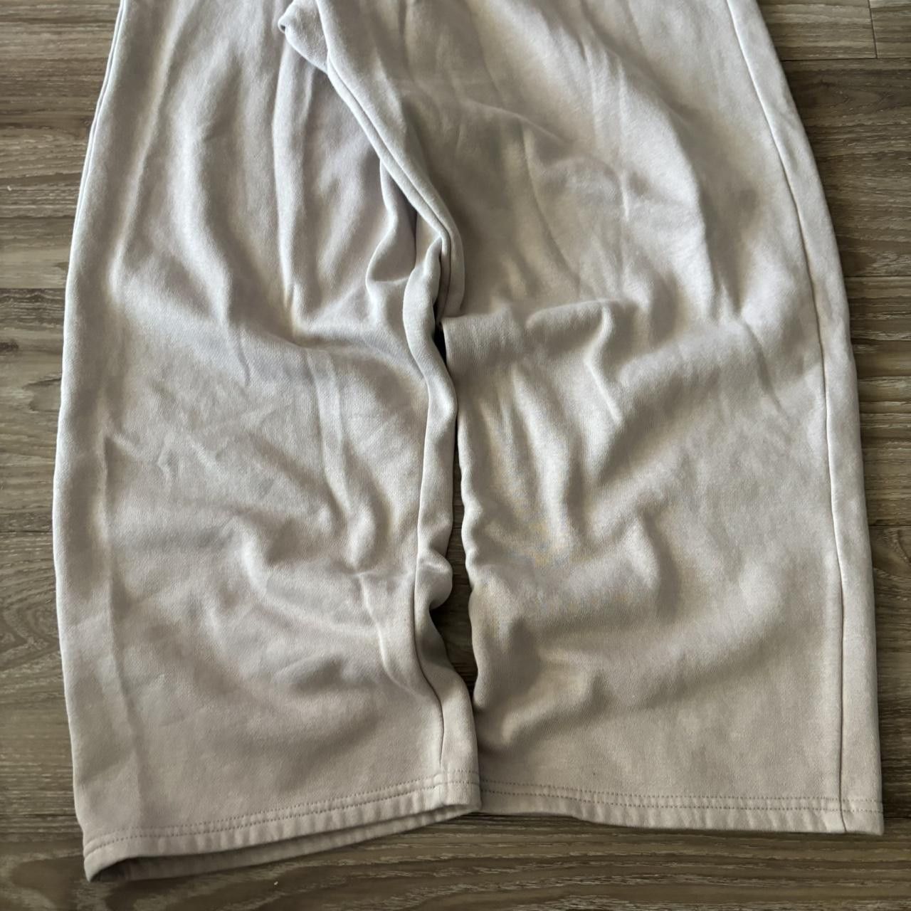 Japanese Brand Crazy Vintage Y2K/2000s Baggy Beige Skater Style Streetwear Sweatpants! Fits XL Size US 36 / EU 52 - 5 Thumbnail