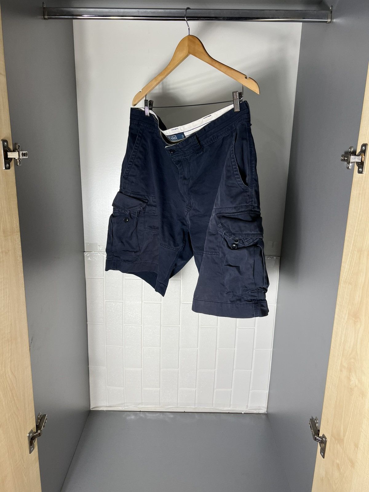Polo Ralph Lauren VERY RARE POLO RALPH LAUREN MULTIPOCKET CARGO SHORTS 90s Y2K Size US 36 / EU 52 - 2 Thumbnail