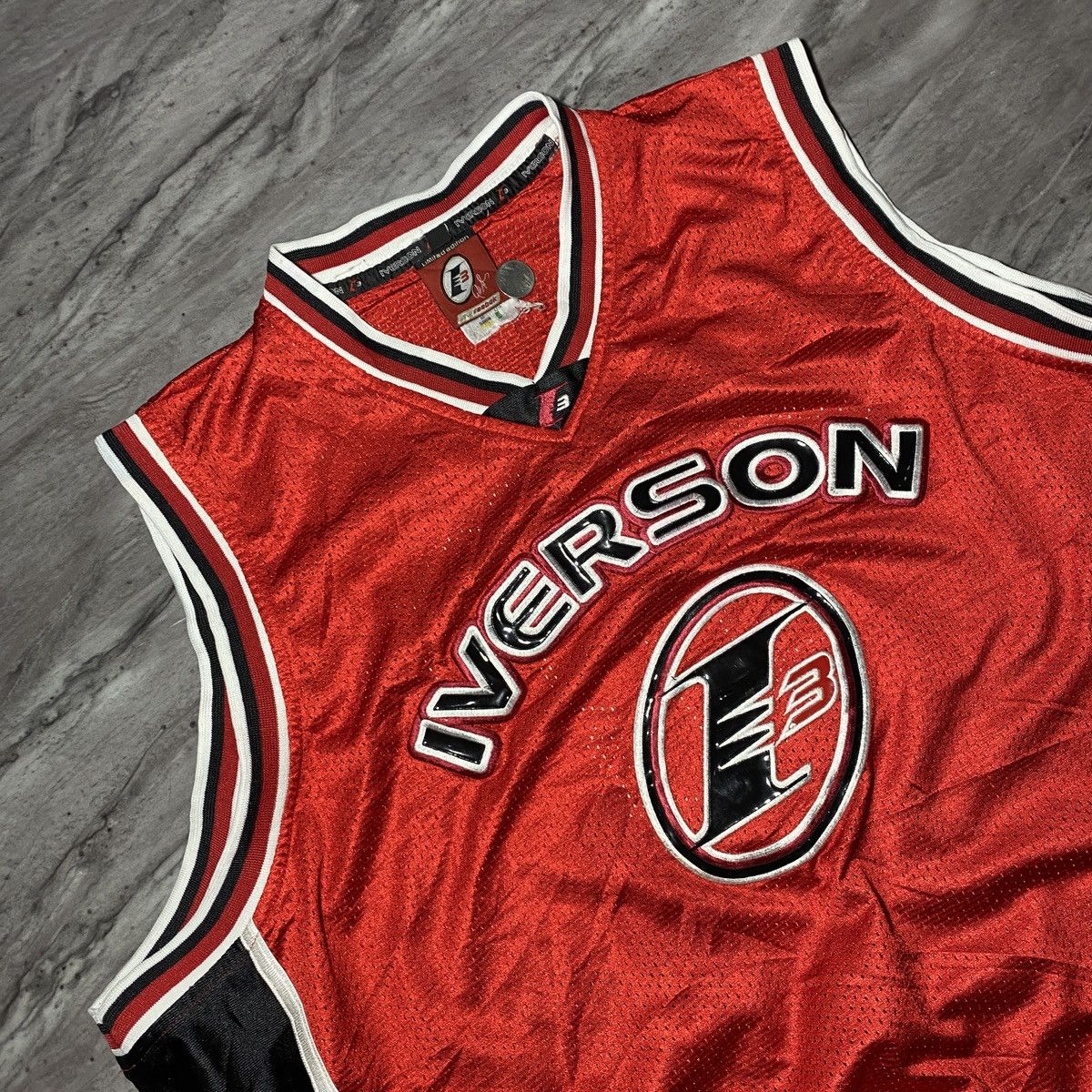 NBA × Southpole × Vintage IVERSON VINTAGE SLEEVELESS JERSEY💯⭐️ Size US M / EU 48-50 / 2 - 3 Thumbnail